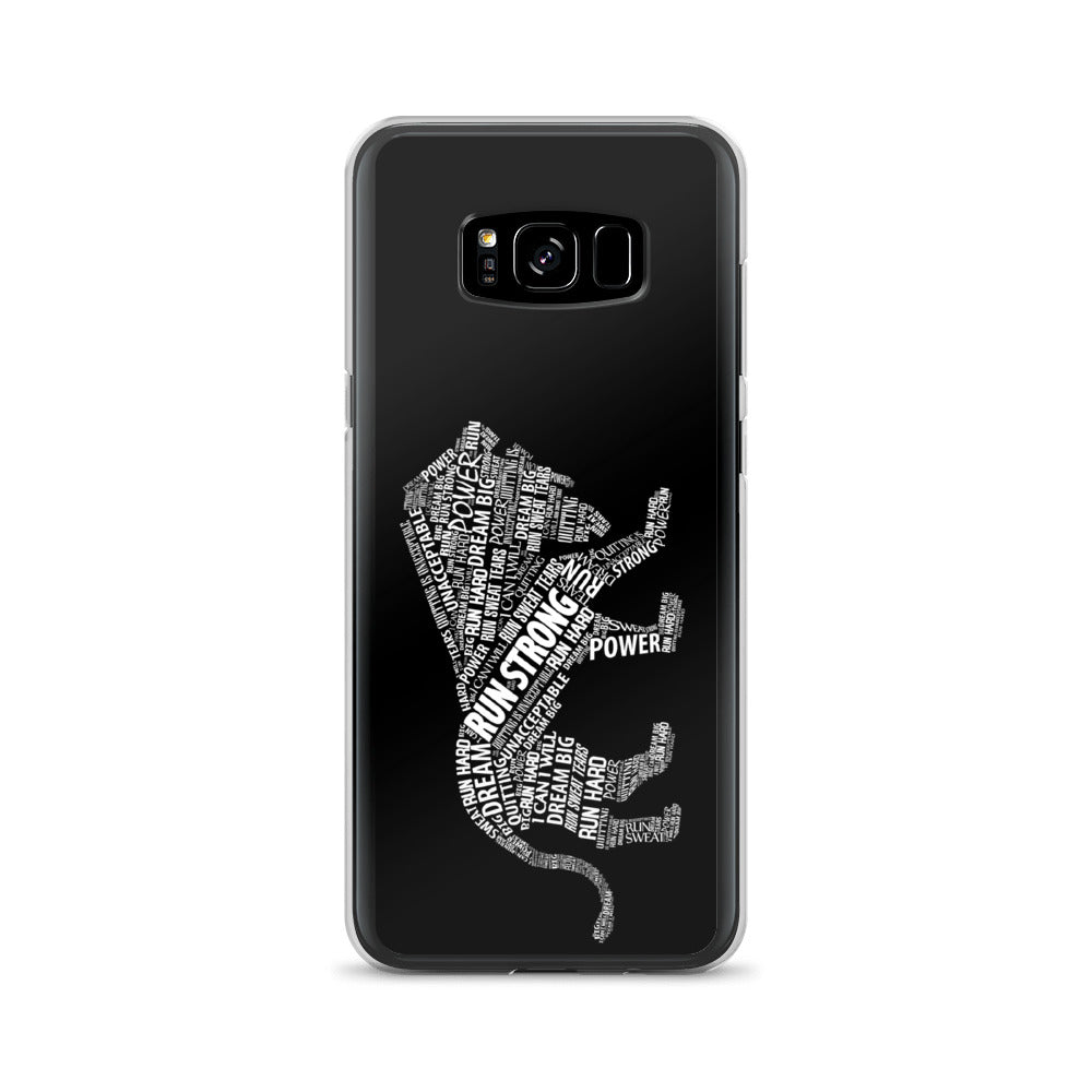 Run Strong Lion Samsung Case
