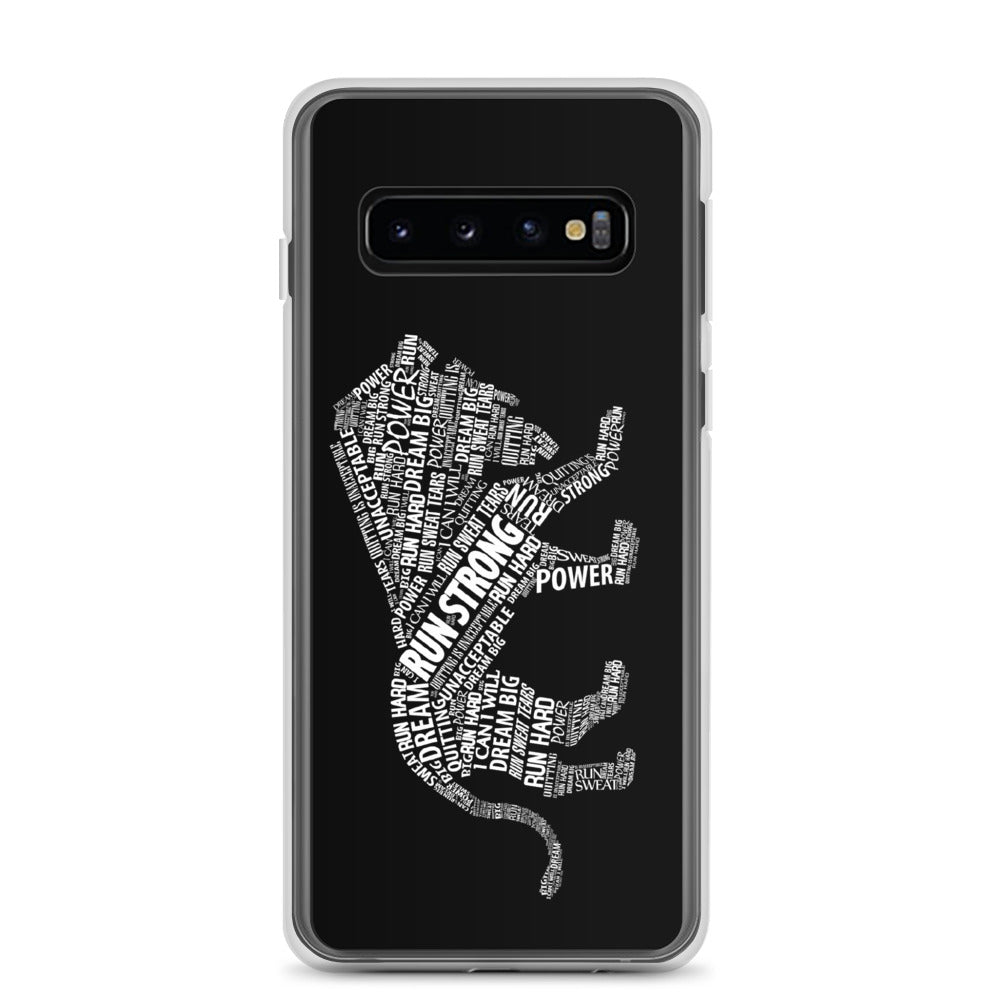 Run Strong Lion Samsung Case