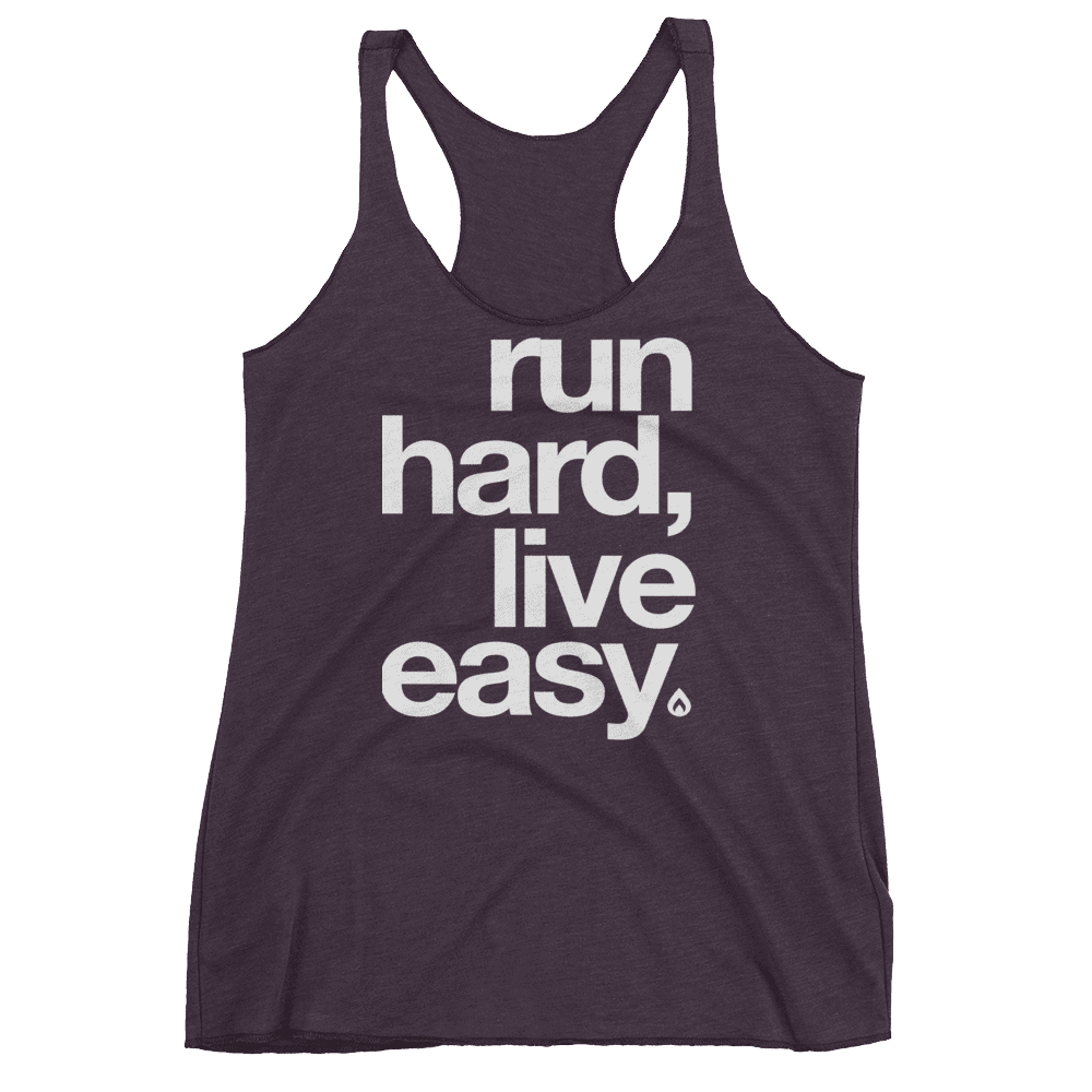 Run Hard Racerback Tank