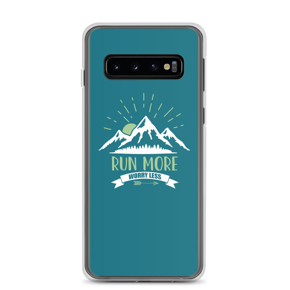 Run More Turquoise Samsung Case