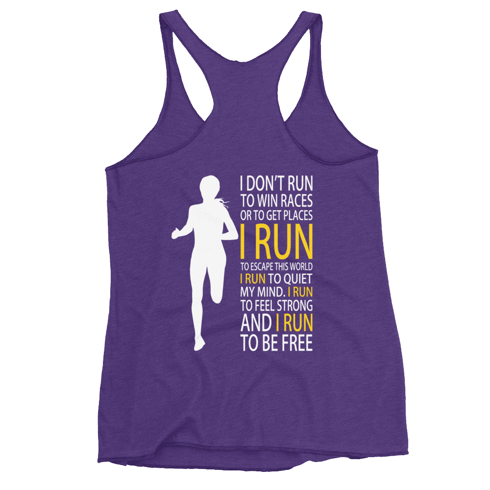 Run Free Racerback Tank