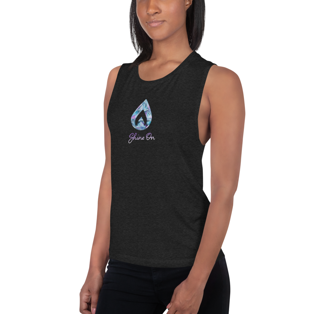 Shine On Ladies’ Muscle Tank