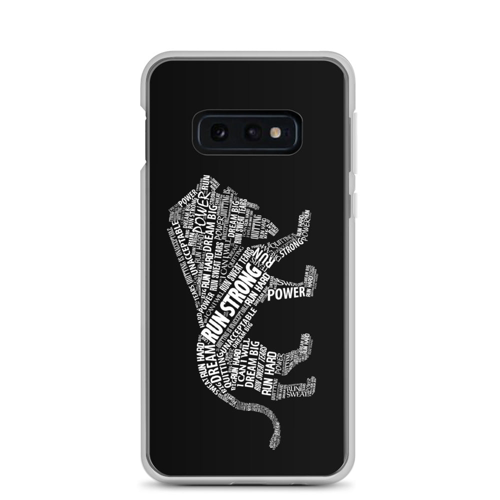 Run Strong Lion Samsung Case