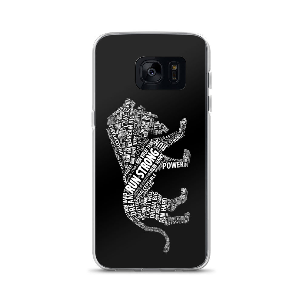 Run Strong Lion Samsung Case