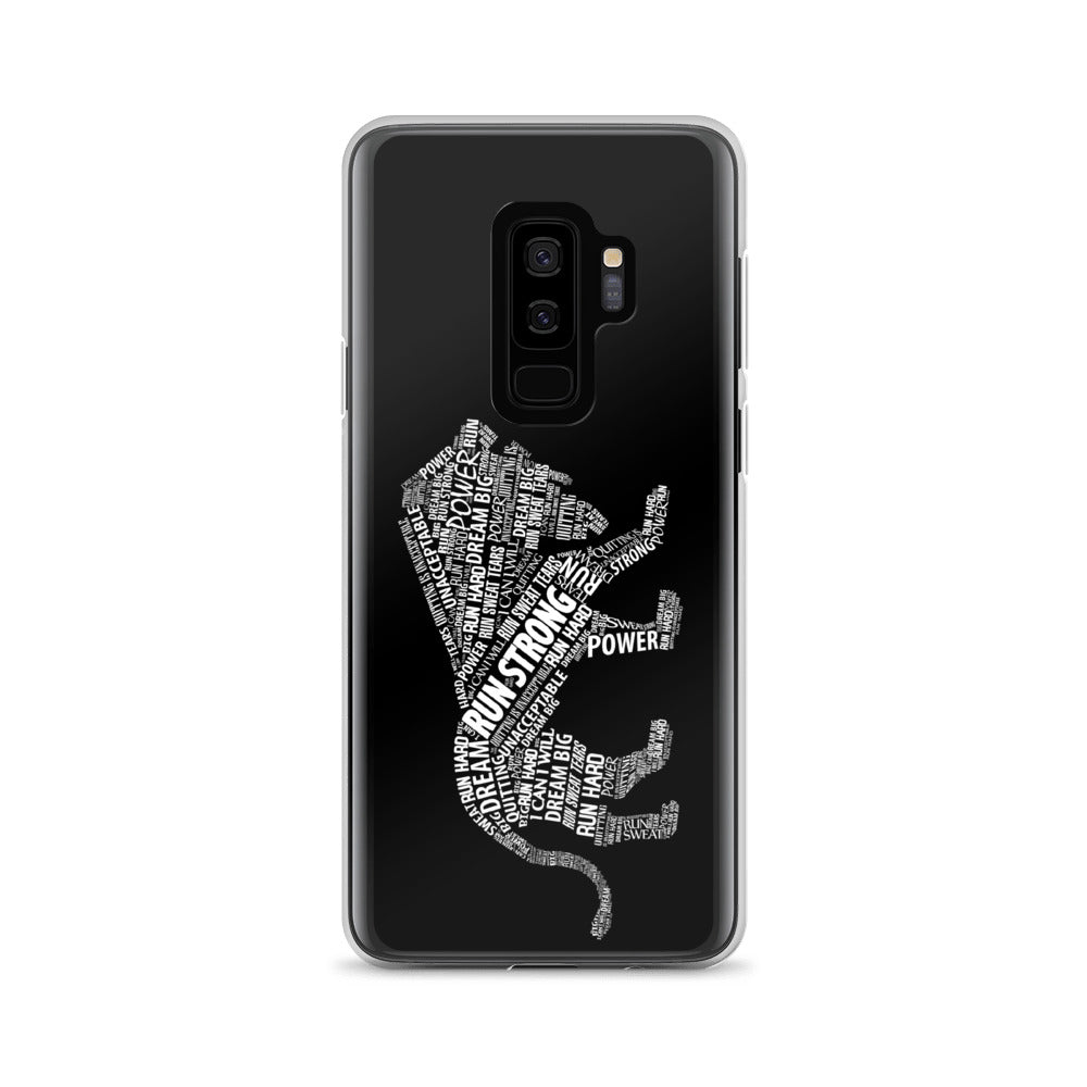 Run Strong Lion Samsung Case