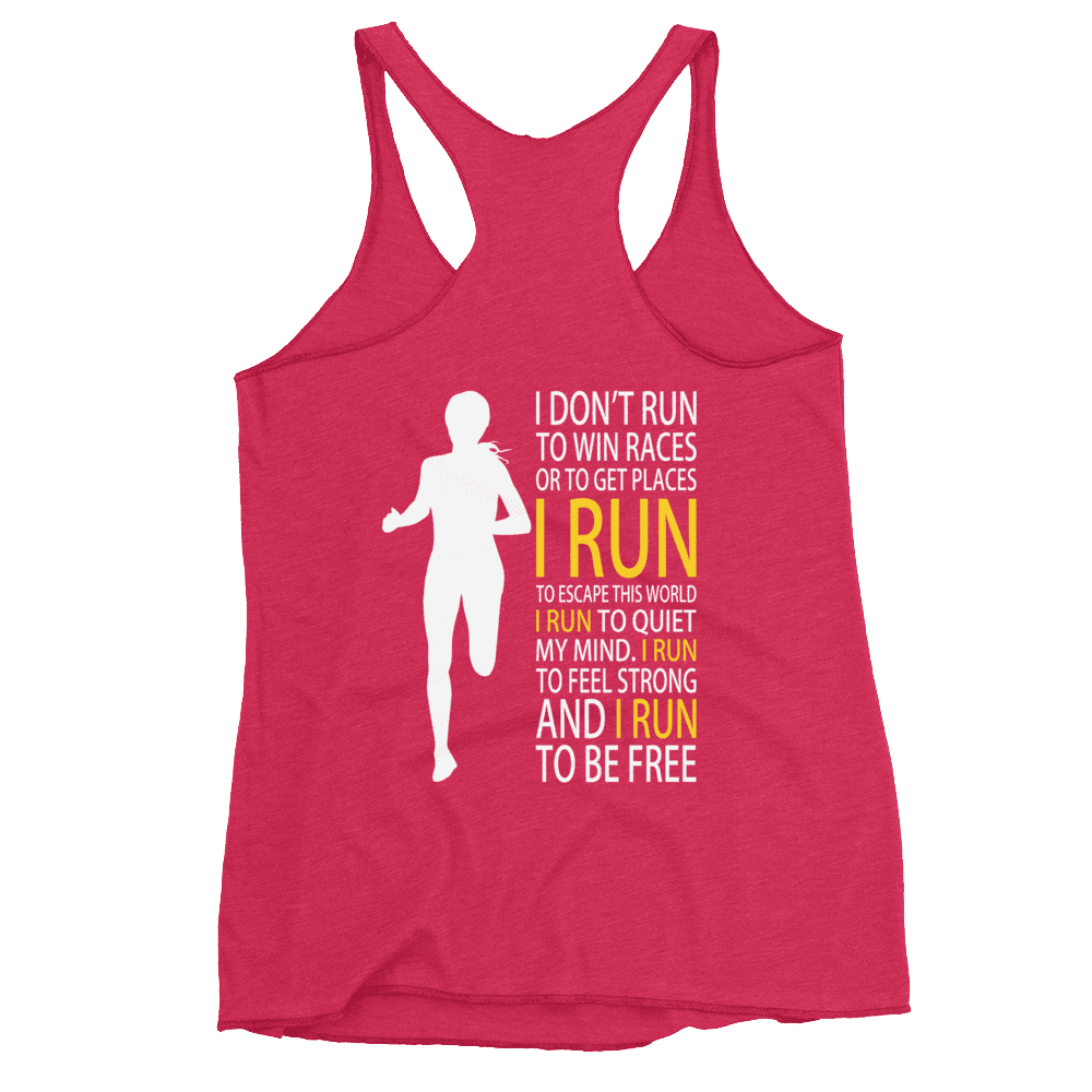 Run Free Racerback Tank