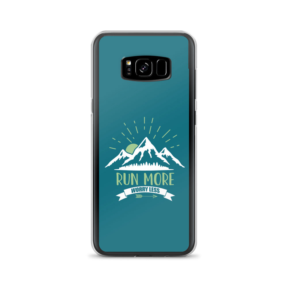 Run More Turquoise Samsung Case