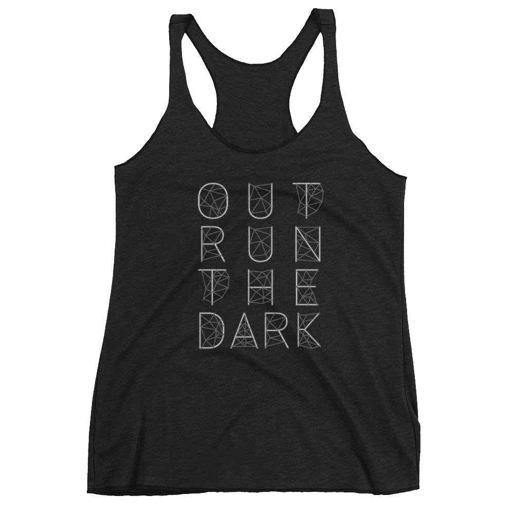 Outrun Complexity Racerback Tank