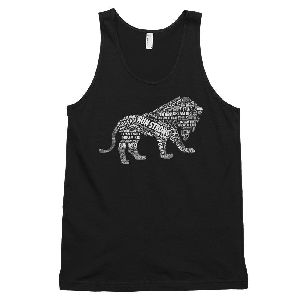 Run Strong Lion Tank