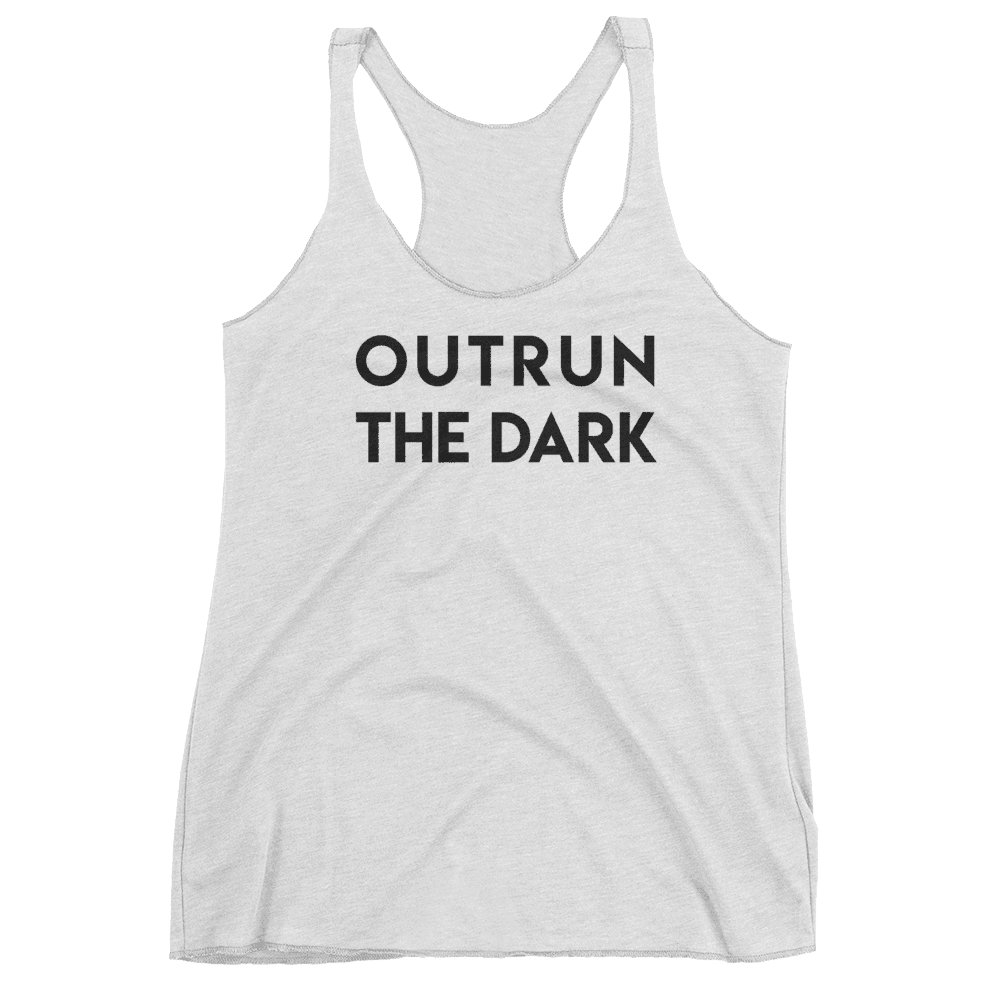 Rebel White Racerback Tank