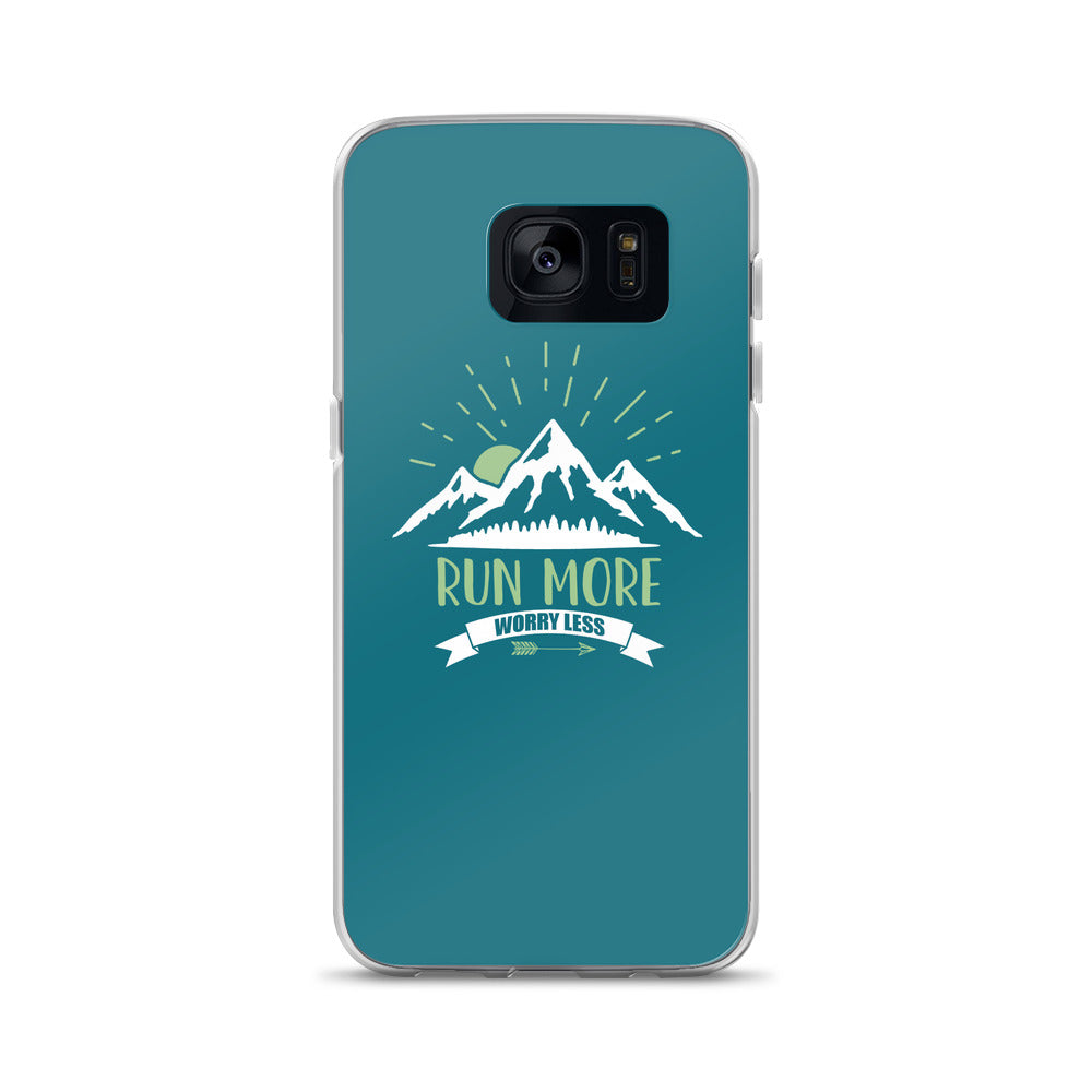 Run More Turquoise Samsung Case