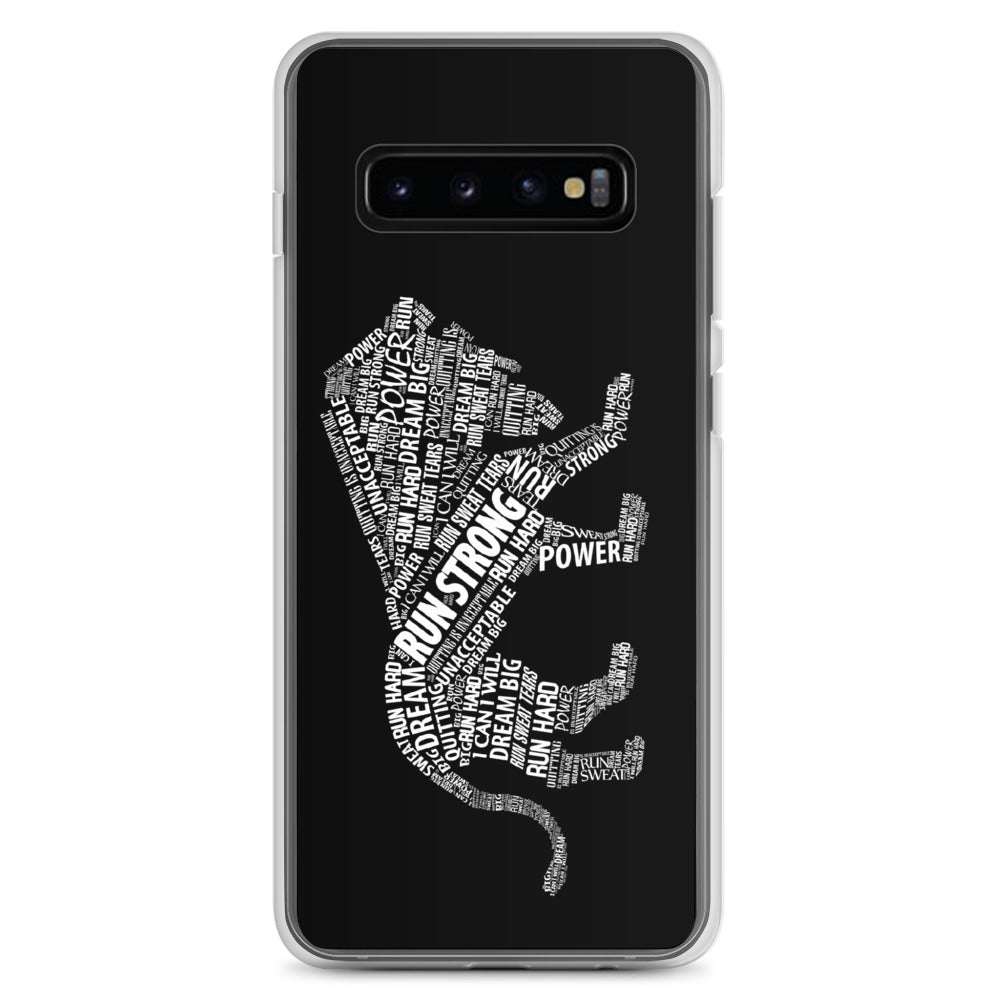 Run Strong Lion Samsung Case
