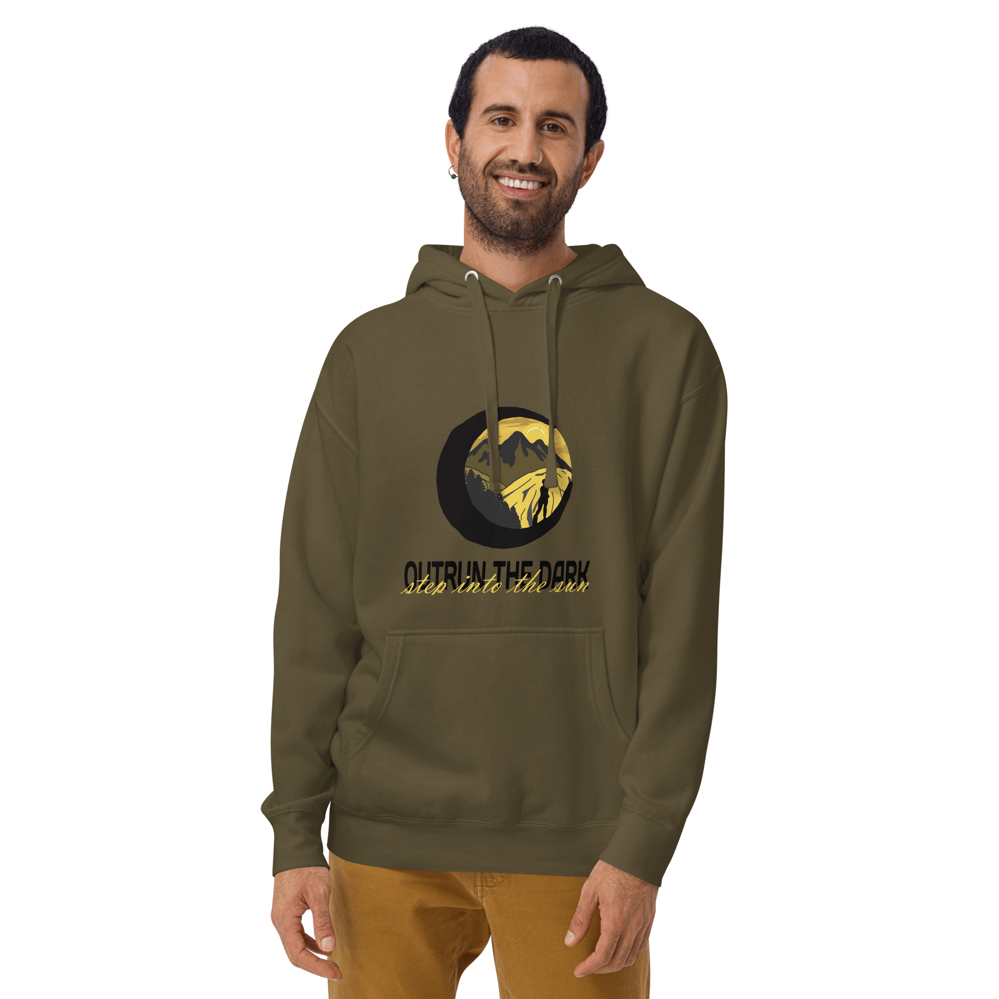 Into the sun Men's Hoodie