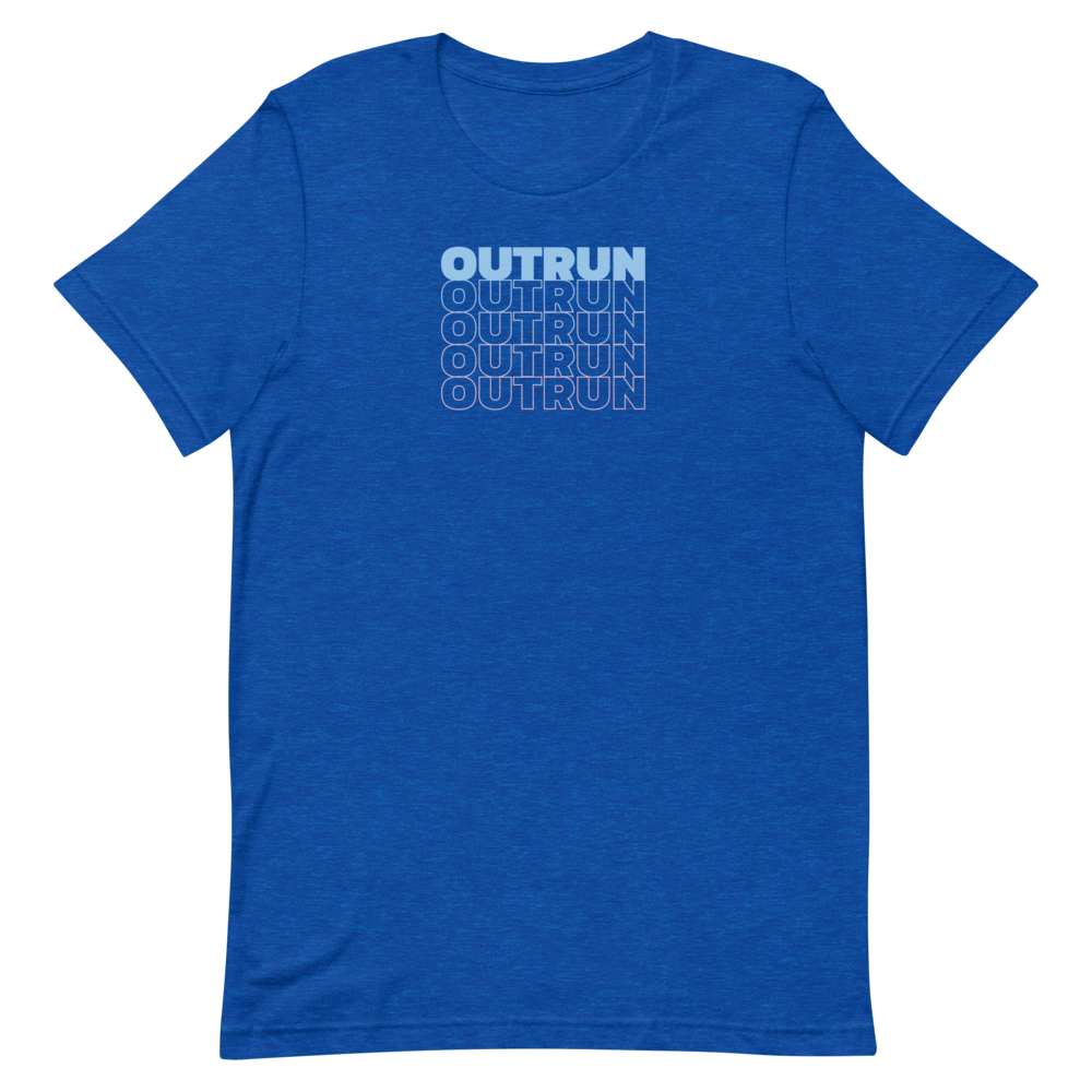 Outrun Cascade Royal Mens Tee