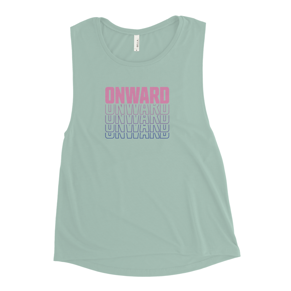 Onward Cascade Pink Ladies’ Muscle Tank