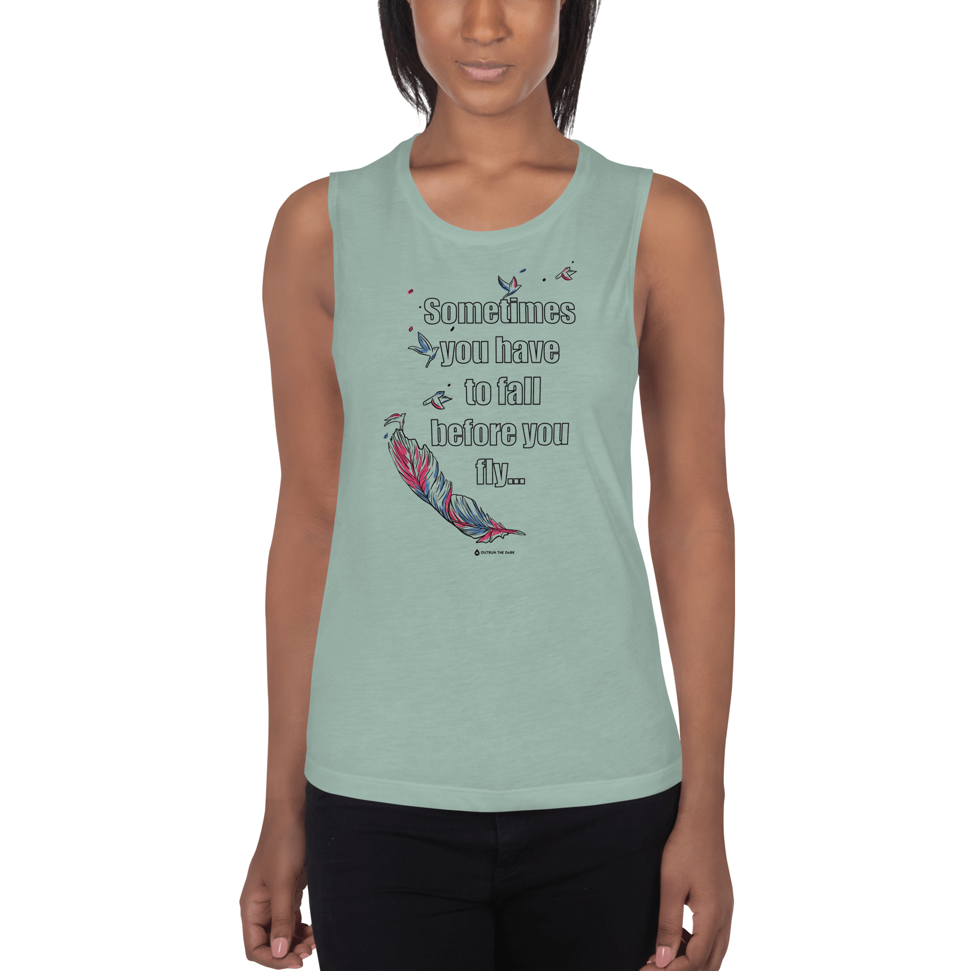 Before you fly Women's Muscle Tank
