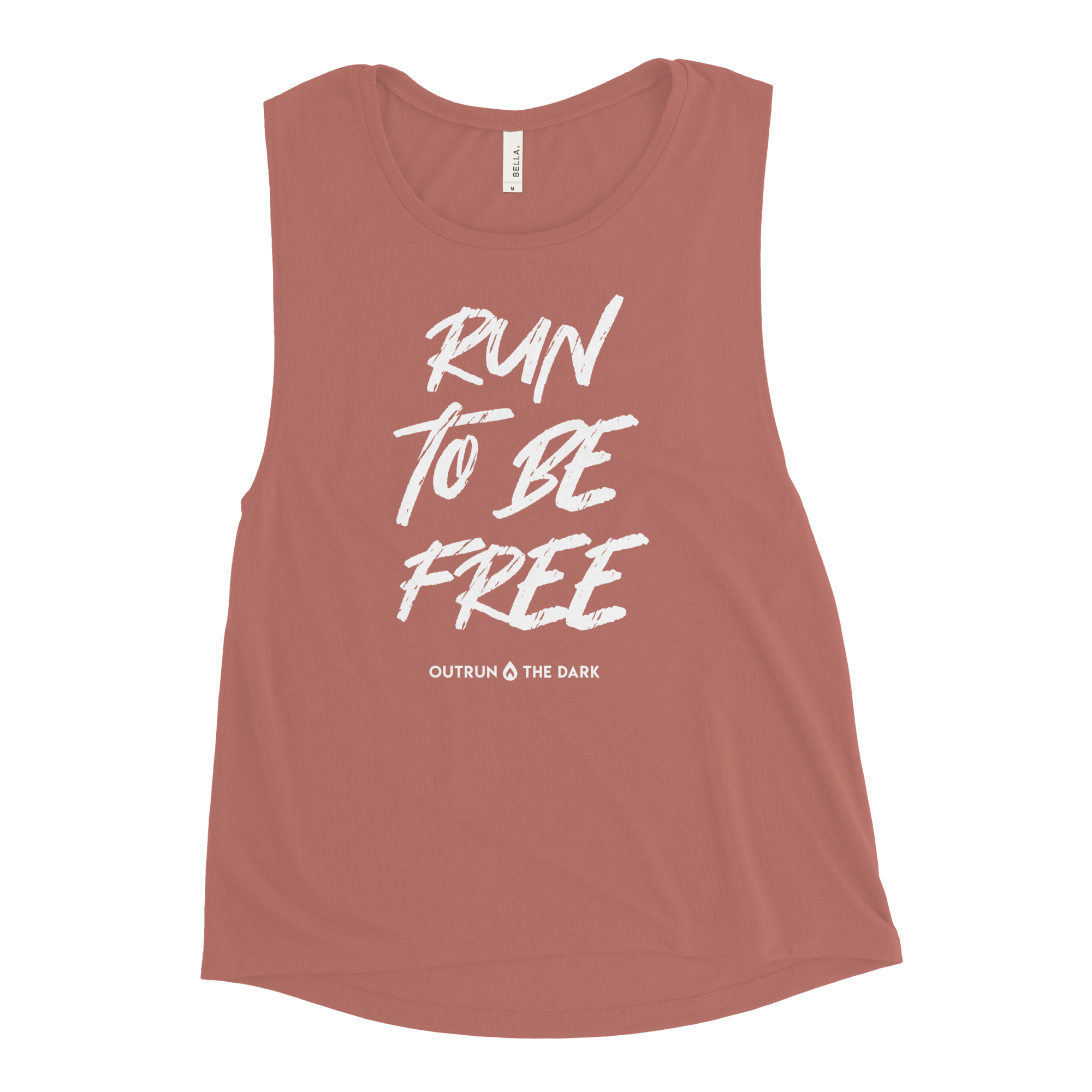 Run to be free Ladies’ Muscle Tank
