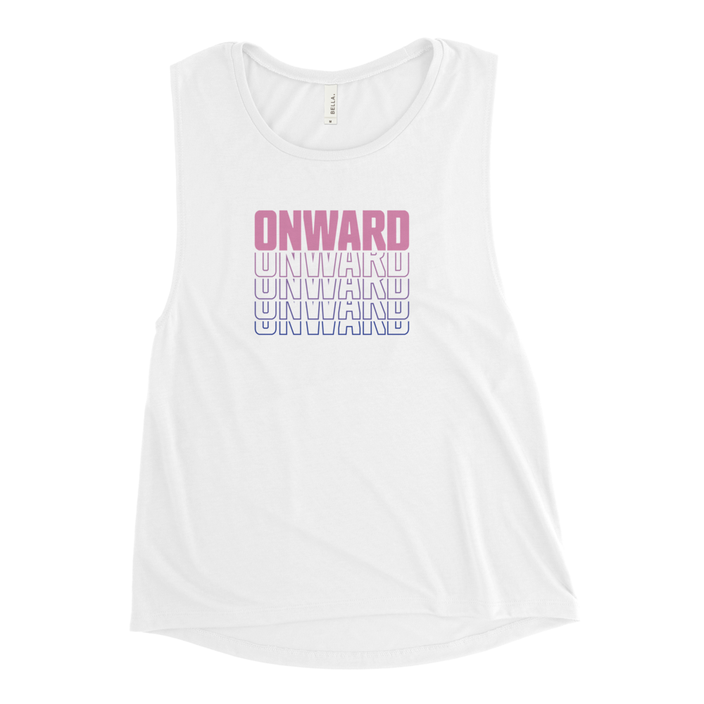 Onward Cascade Pink Ladies’ Muscle Tank
