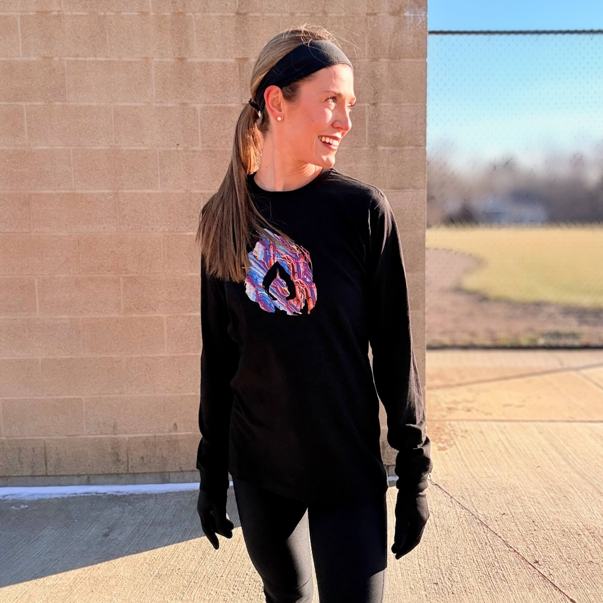 Outrun Color Splash Women's Longsleeve