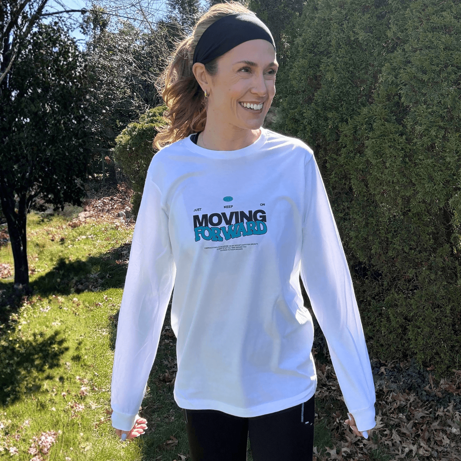 Just Keep Moving Women's Longsleeve
