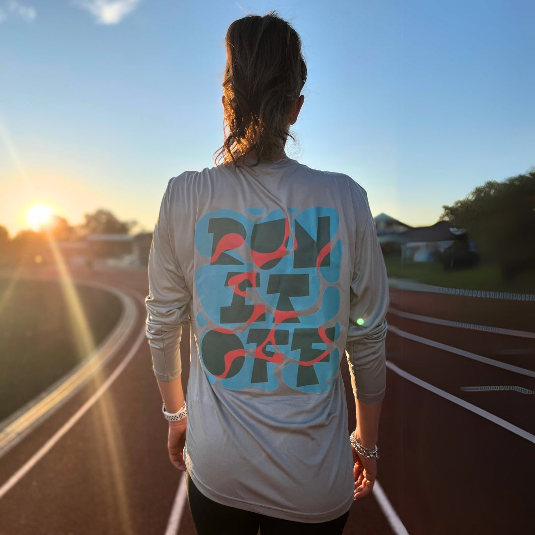 Run It Off Graphic Women's Performance Longsleeve