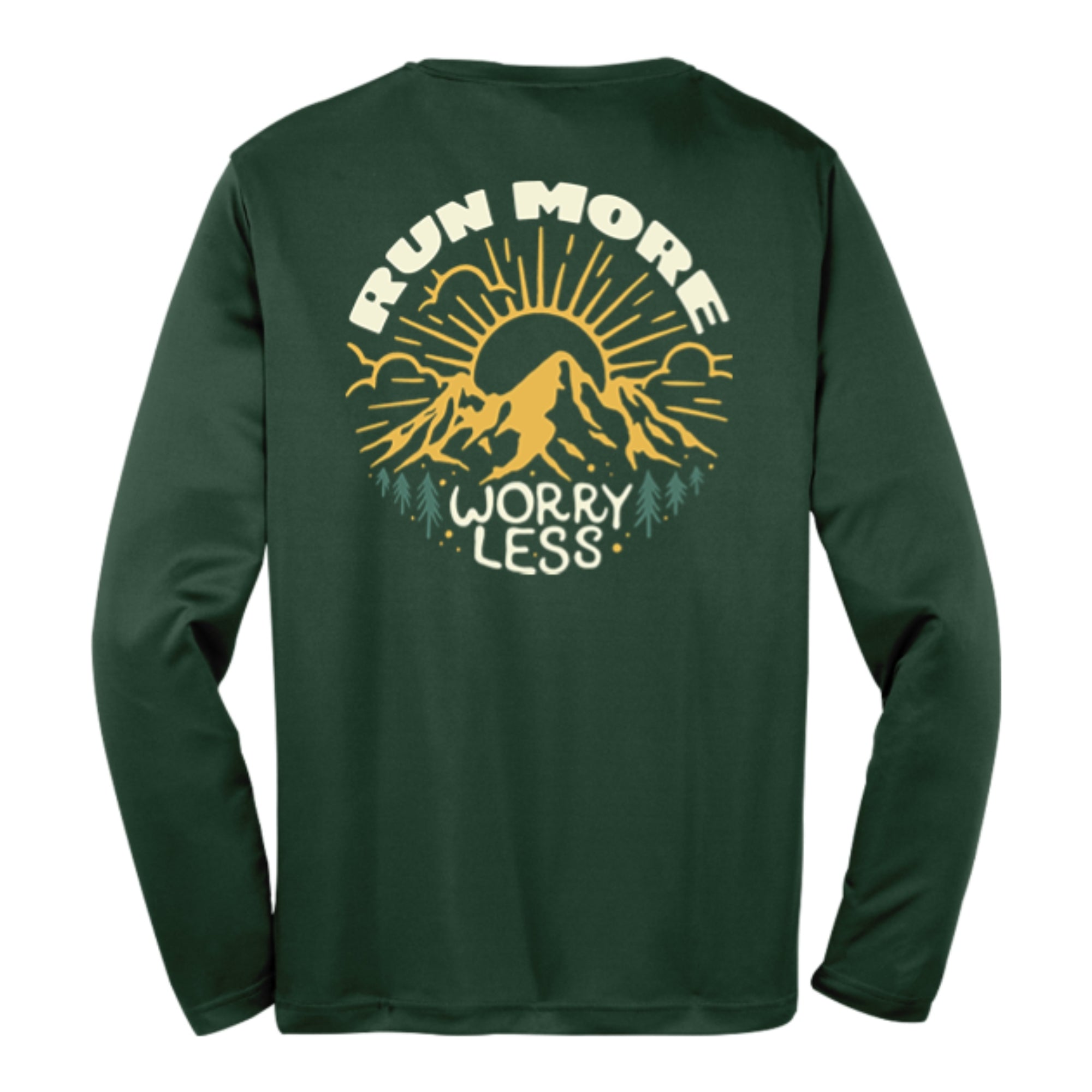 Run More Worry Less Women’s Performance Longsleeve