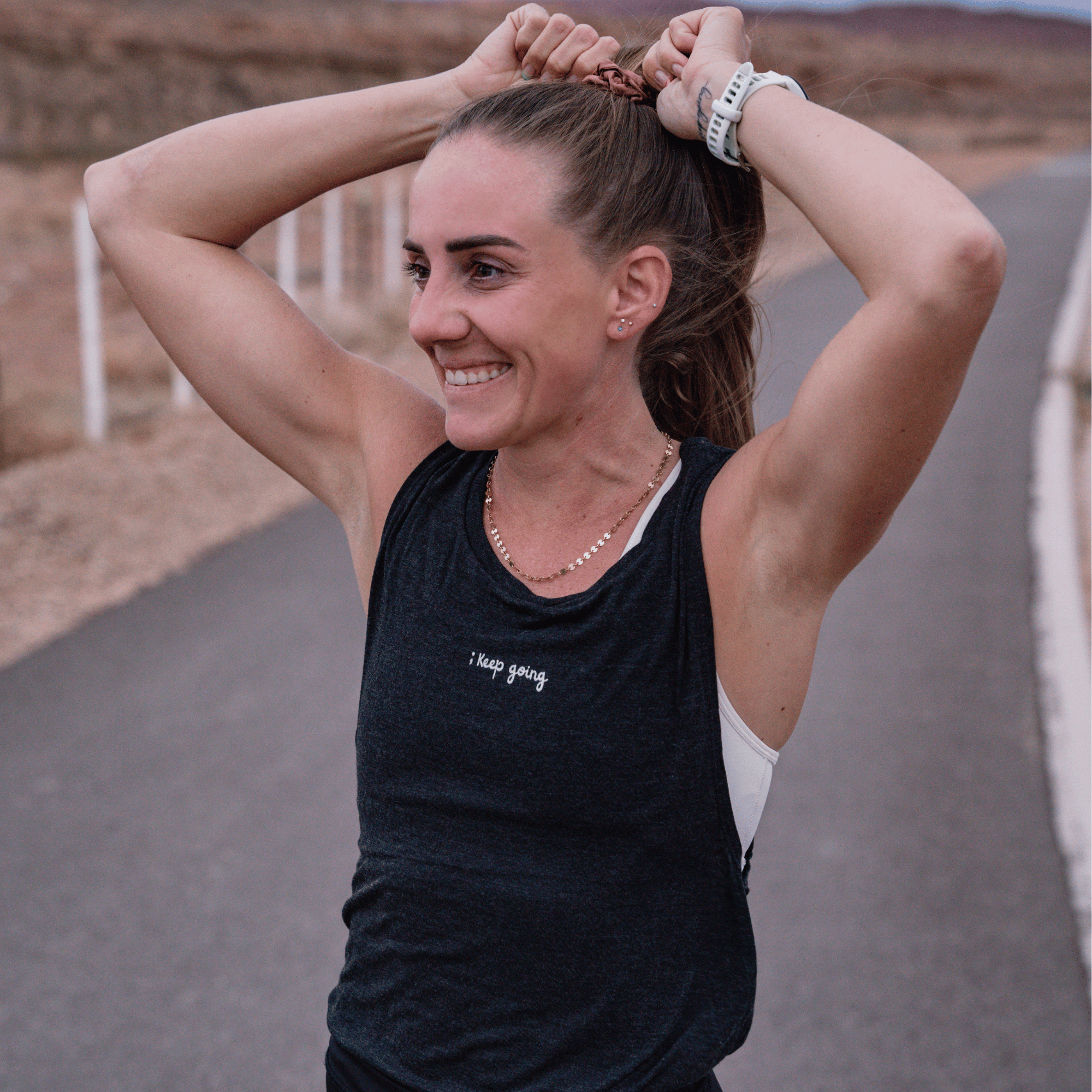 Keep Going Women’s Muscle Tank