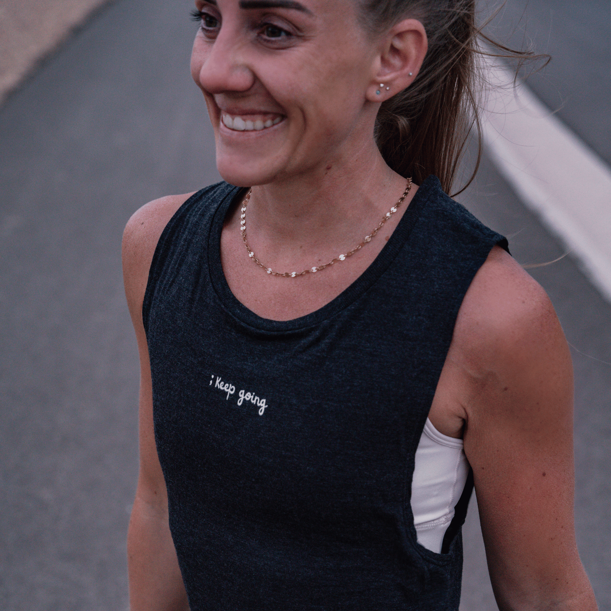 Keep Going Women’s Muscle Tank
