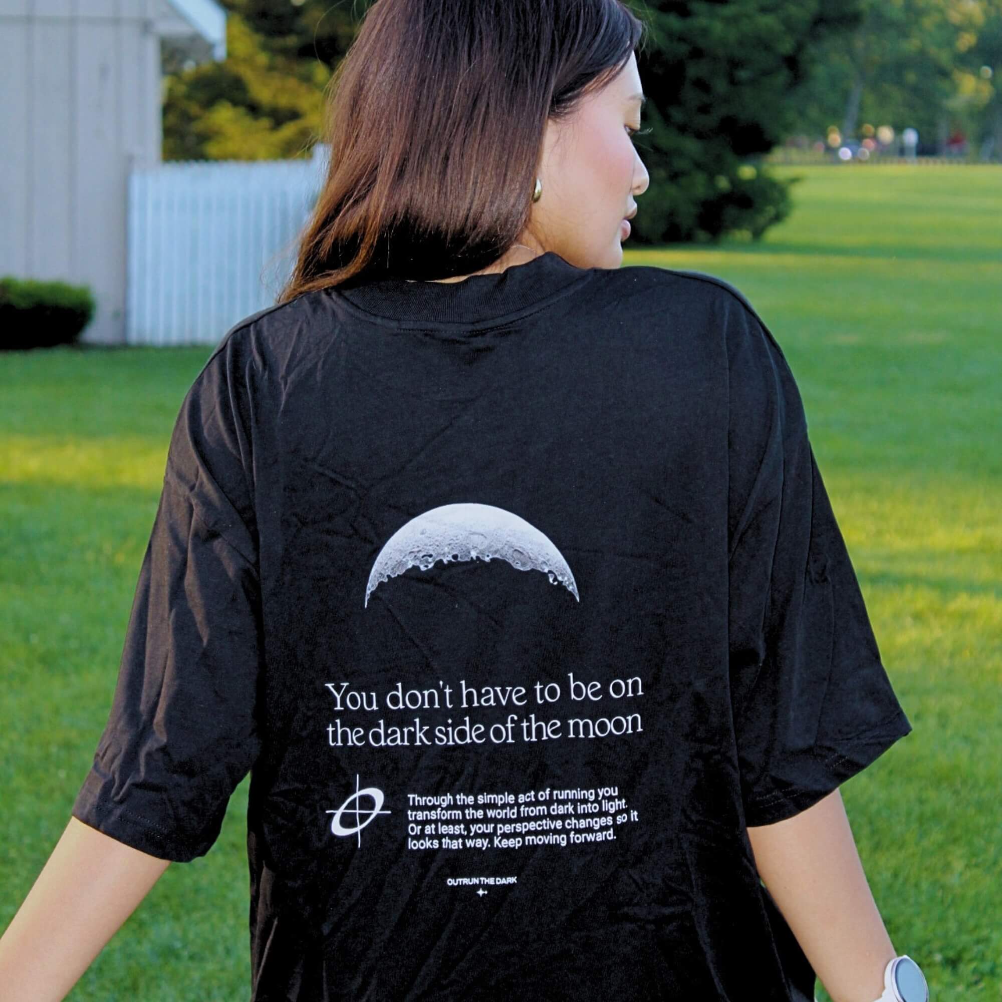 Dark Side Of The Moon Oversized Organic Tee