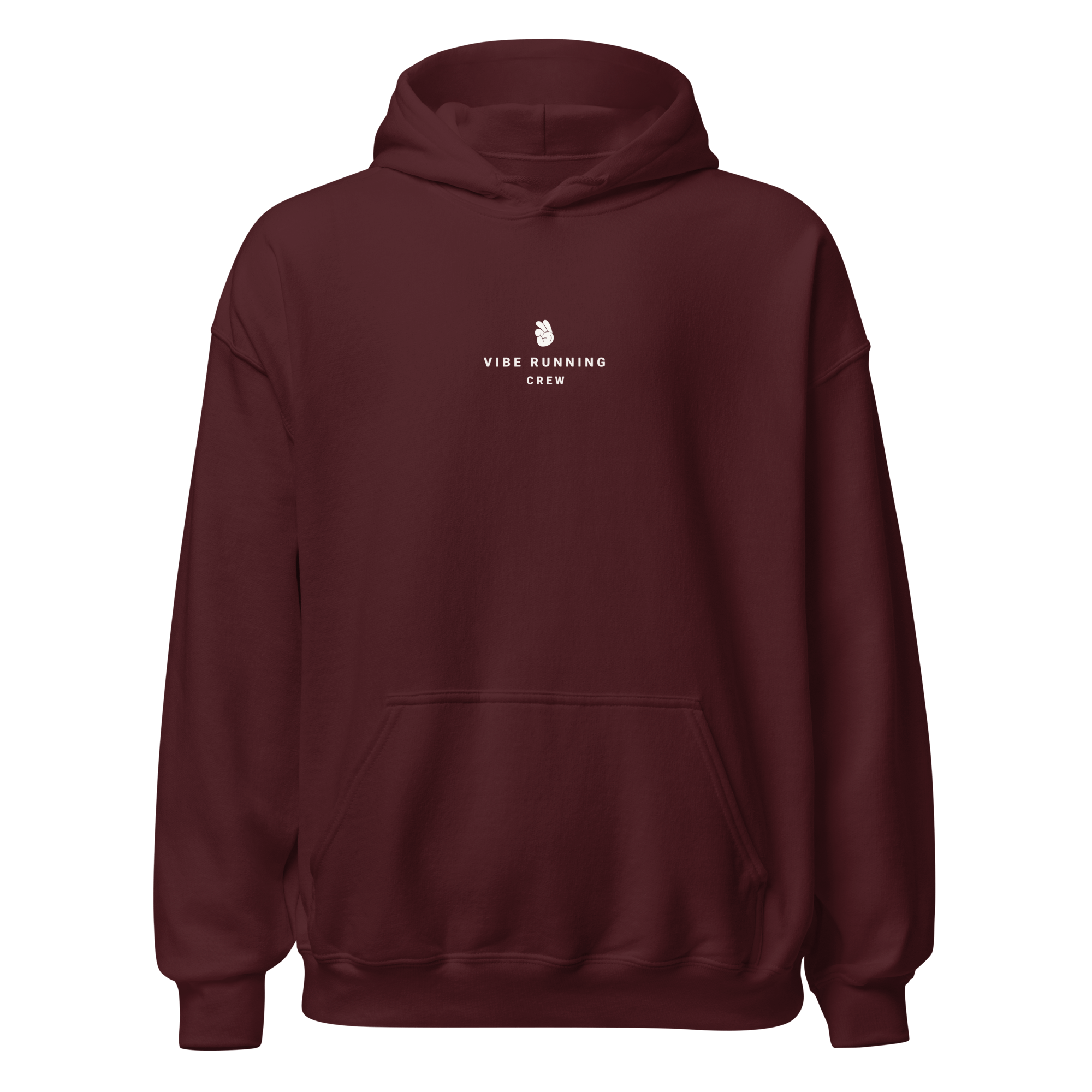 VIBE RUNNING CREW FRONT HOODIE