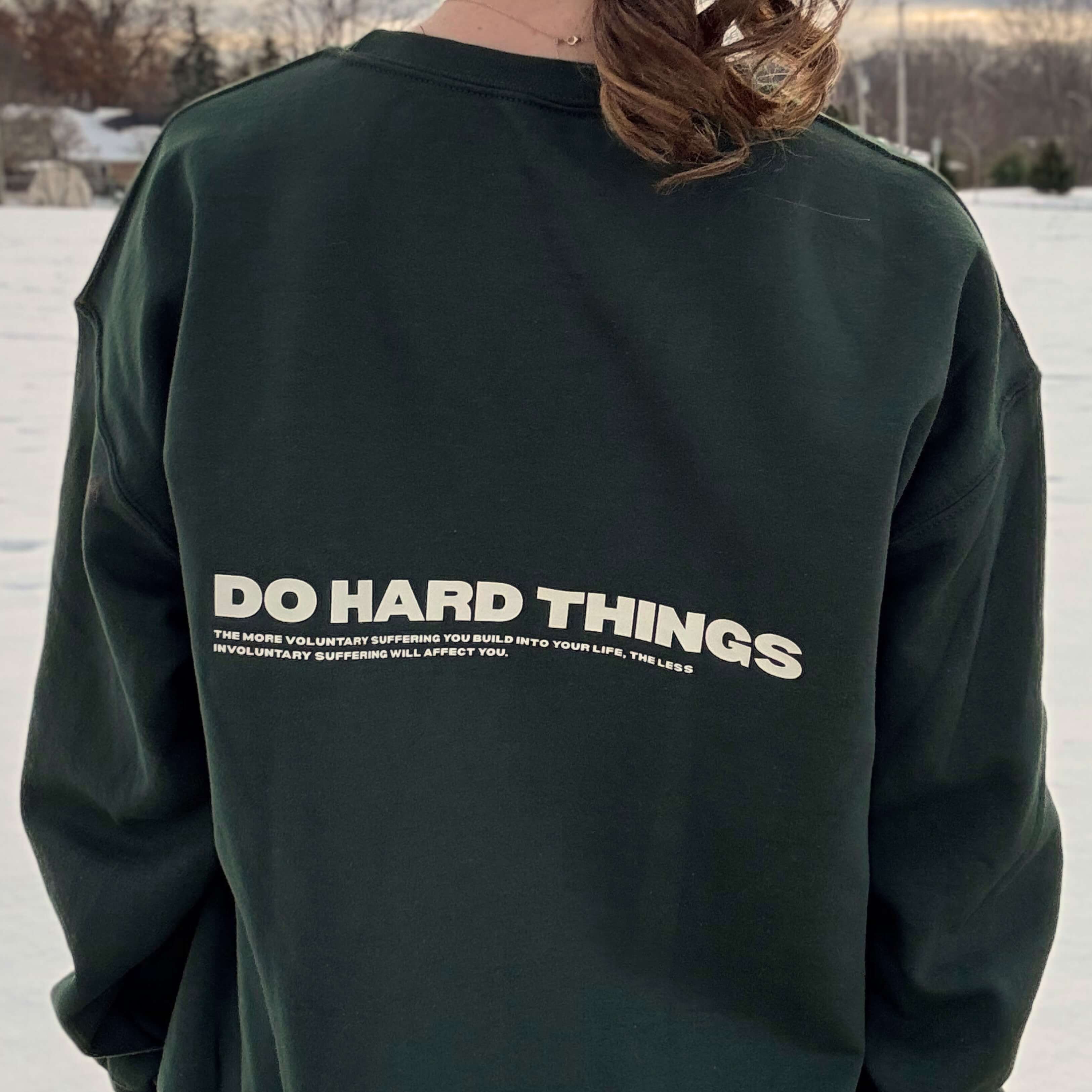 DO HARD THINGS WOMEN'S SWEATSHIRT