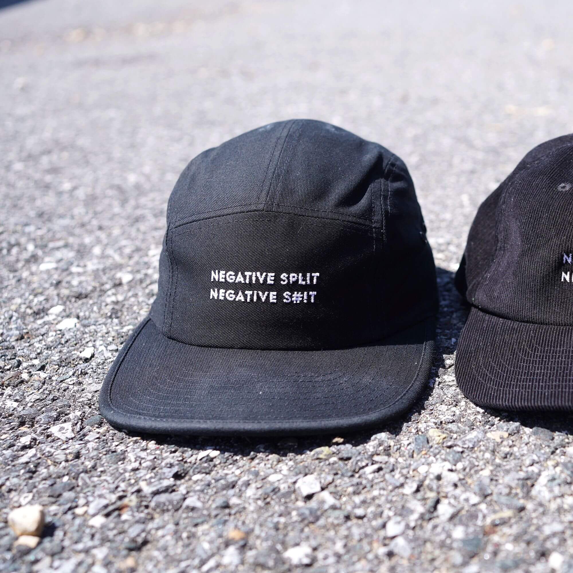 Negative Split Five Panel Hat