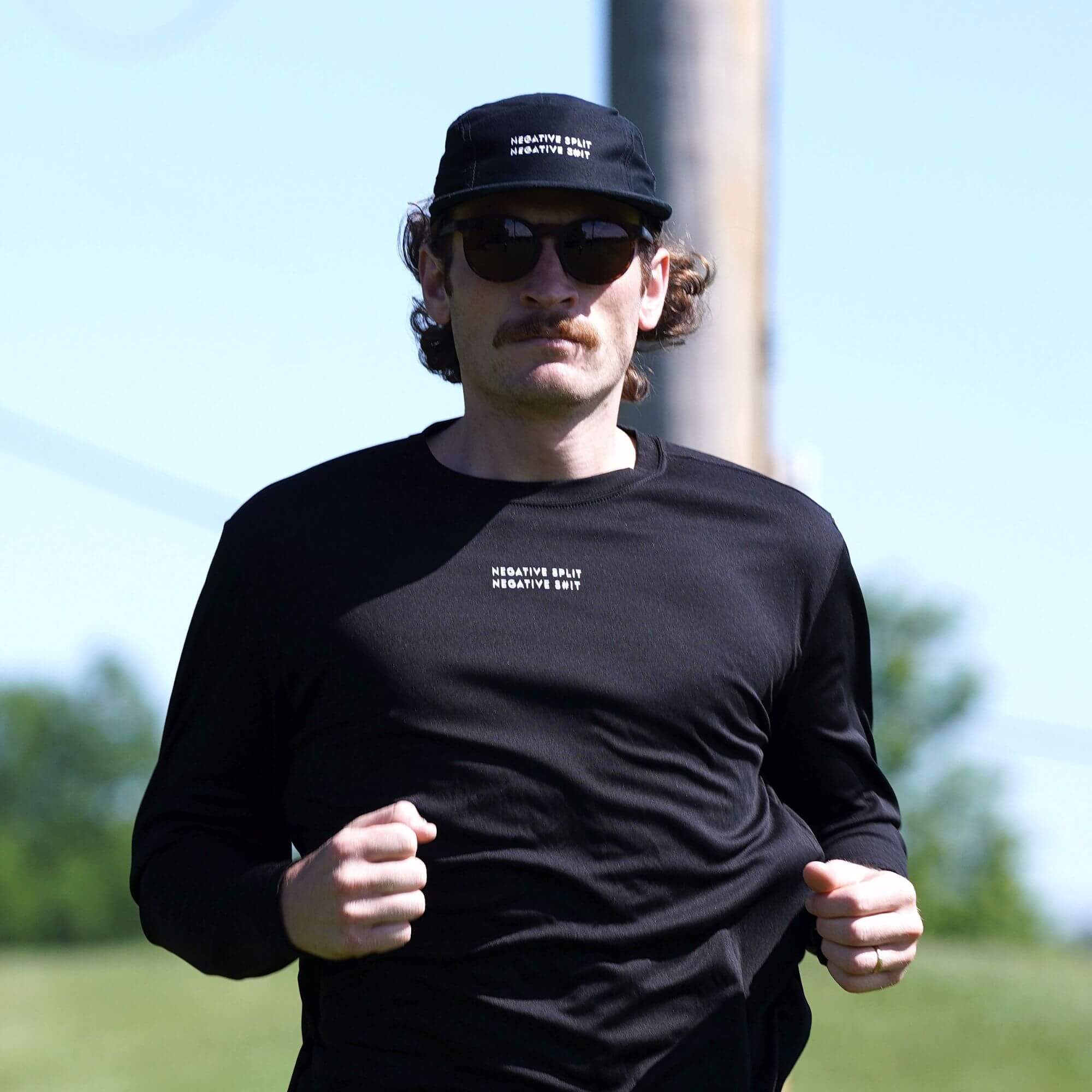 Negative Split Five Panel Hat