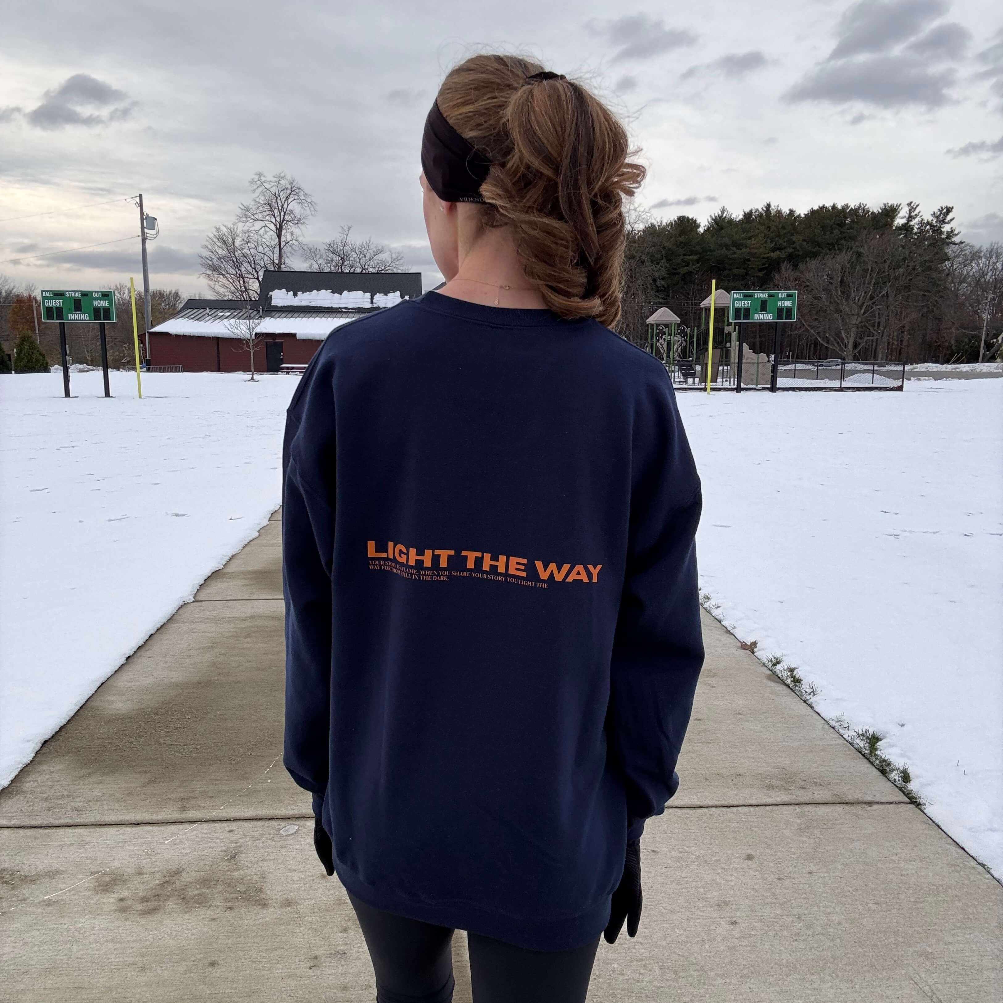 LIGHT THE WAY WOMEN'S SWEATSHIRT