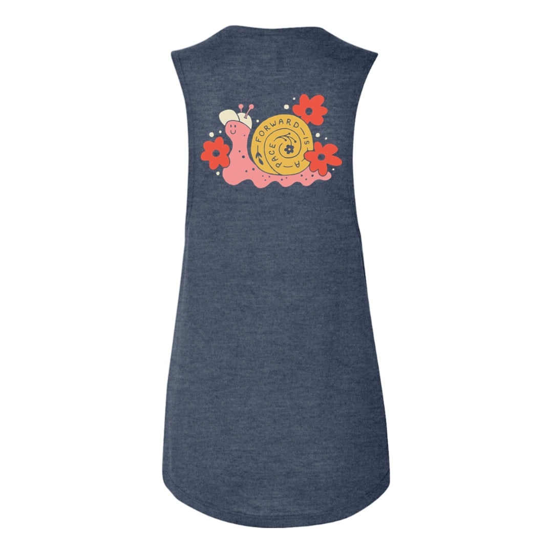 Slow and Steady Women's Muscle Tank