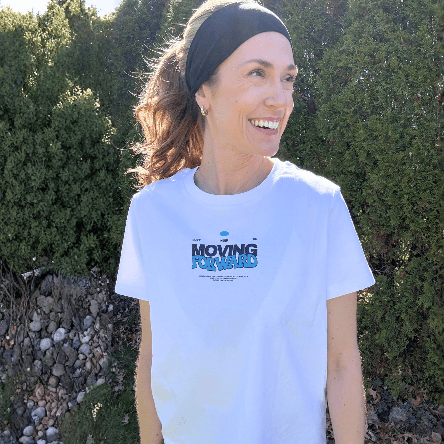 Just Keep Moving Women's Tee