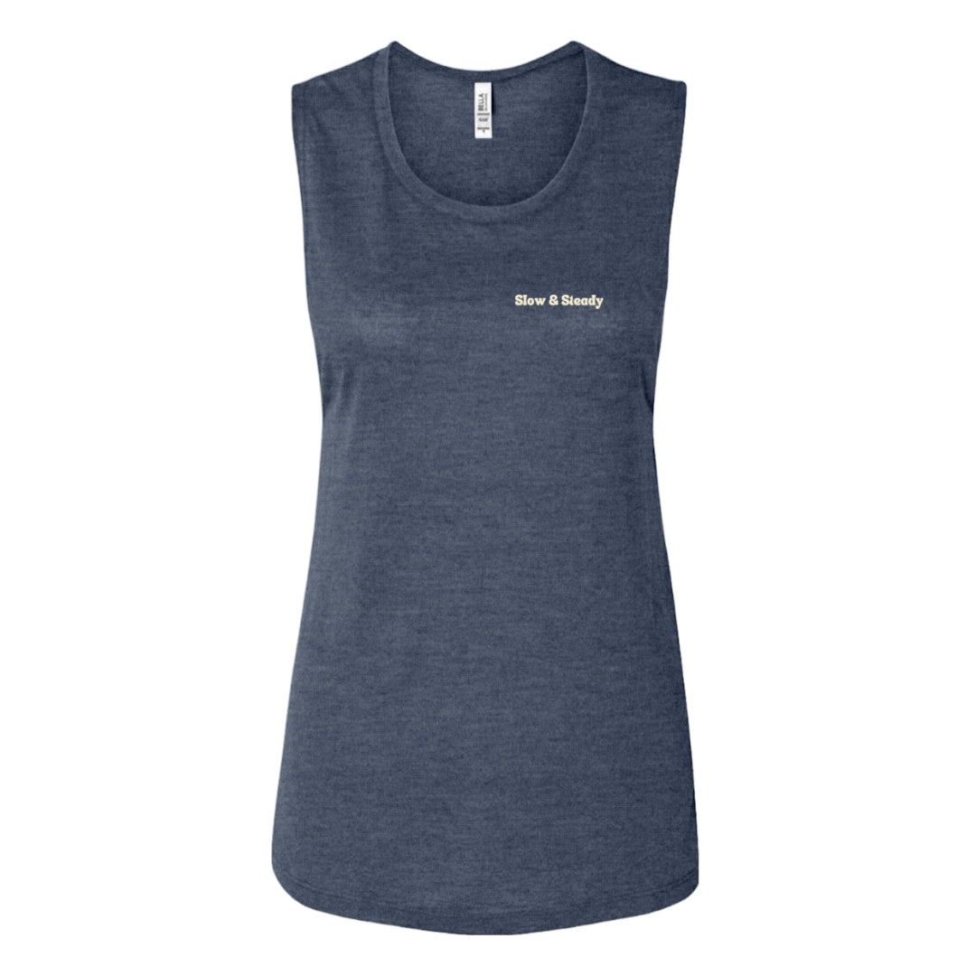 Slow and Steady Women's Muscle Tank