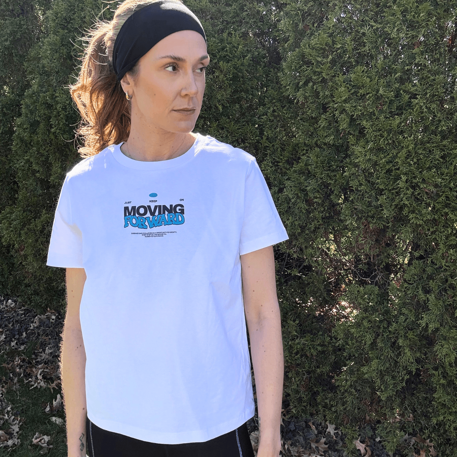 Just Keep Moving Women's Tee