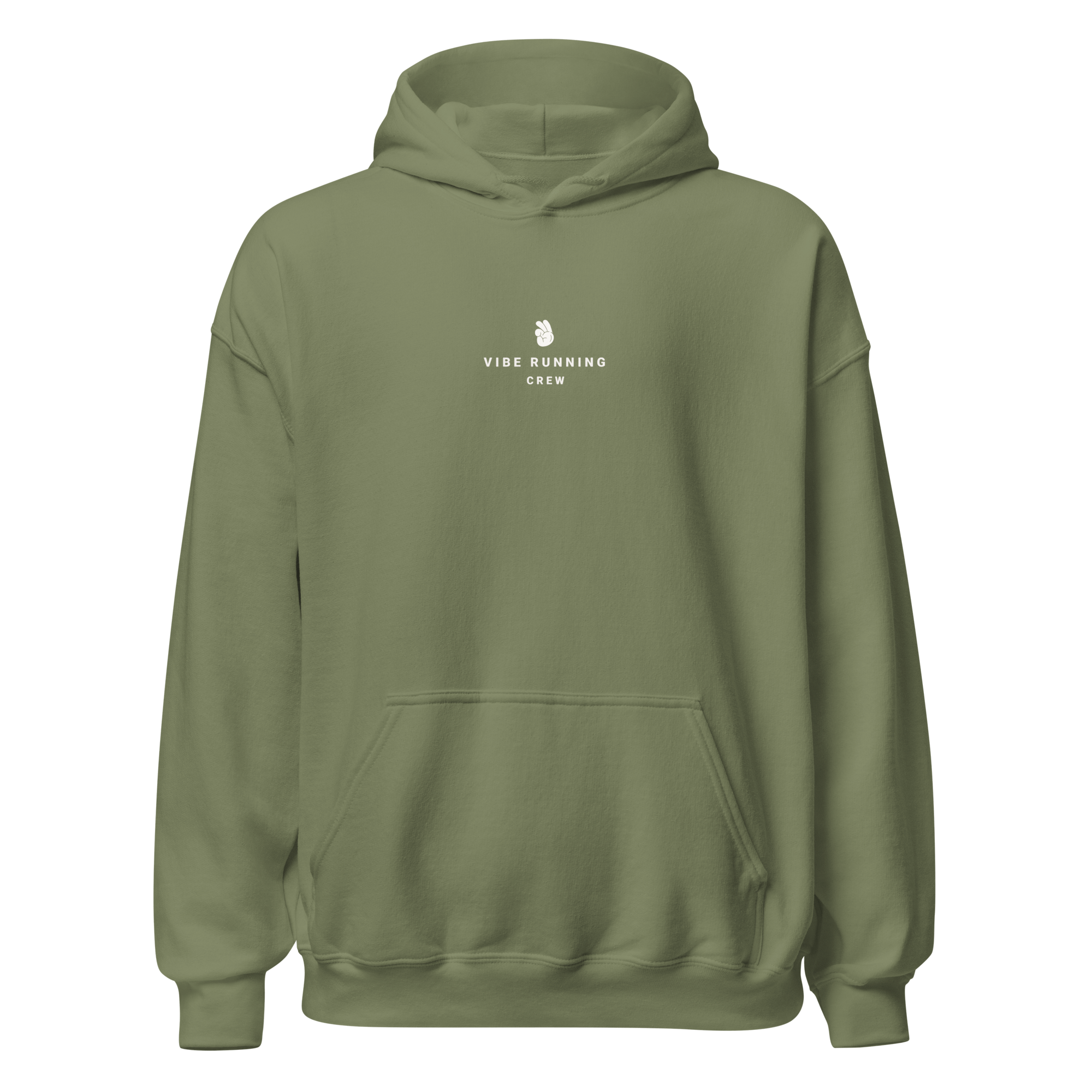 VIBE RUNNING CREW FRONT HOODIE