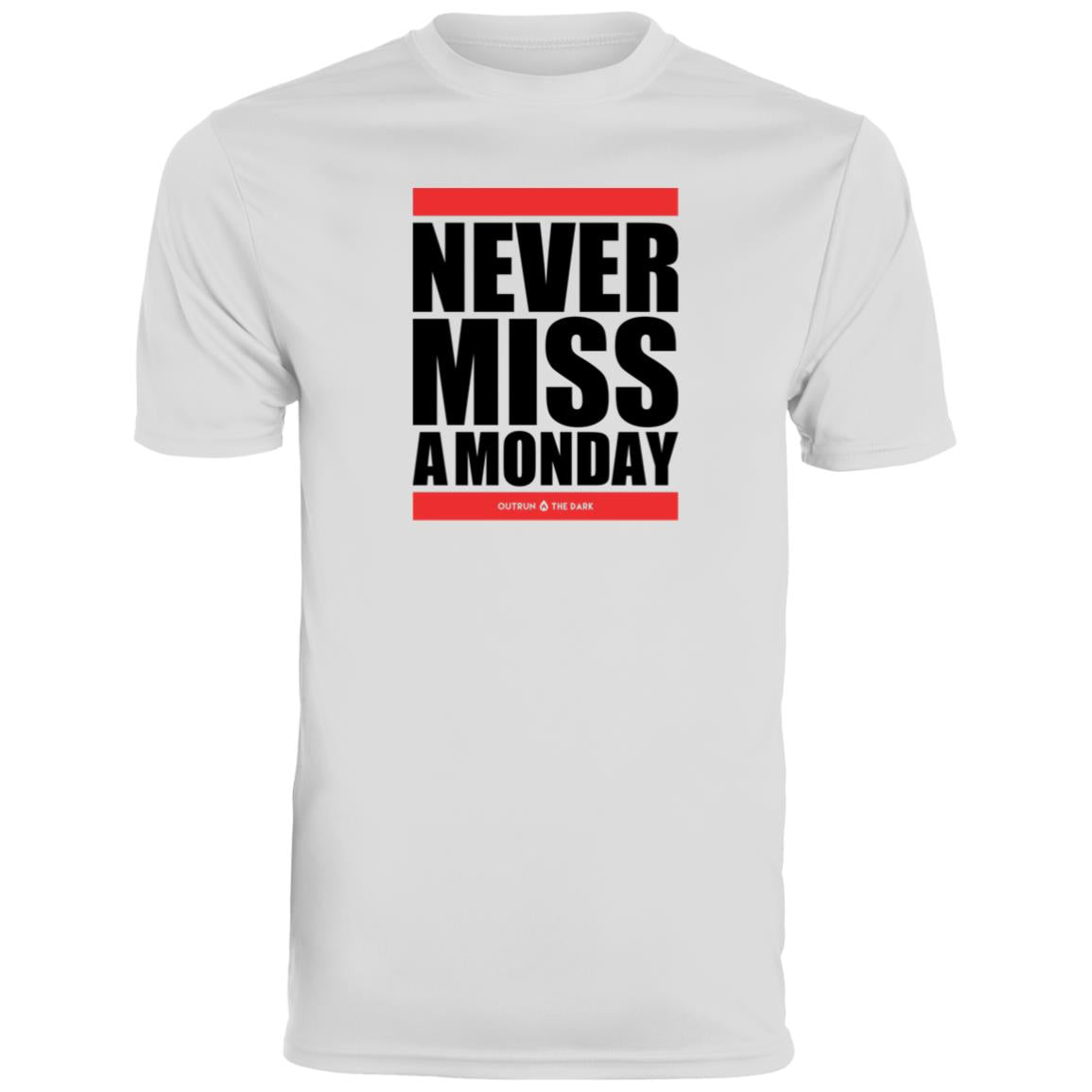 RUN MONDAYS Men's BLK Performance T-Shirt