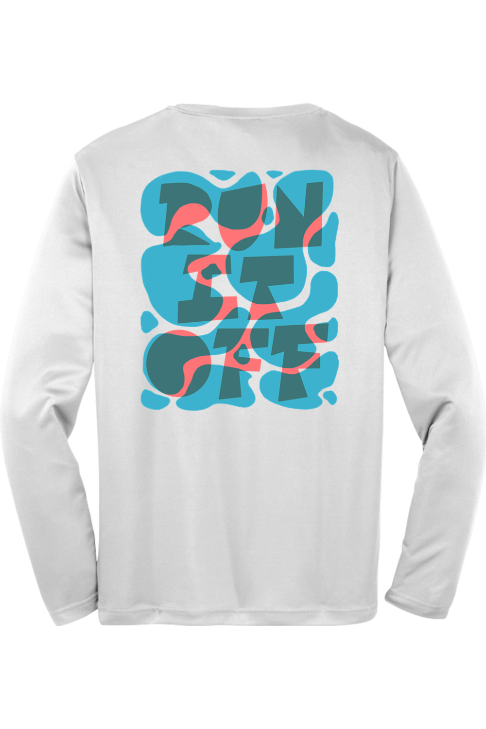 Run It Off Graphic Men's Performance Longsleeve