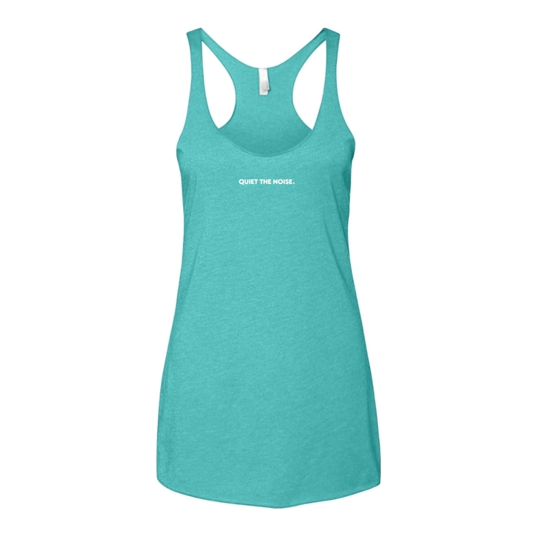 Quiet The Noise Women's Racerback Tanktop