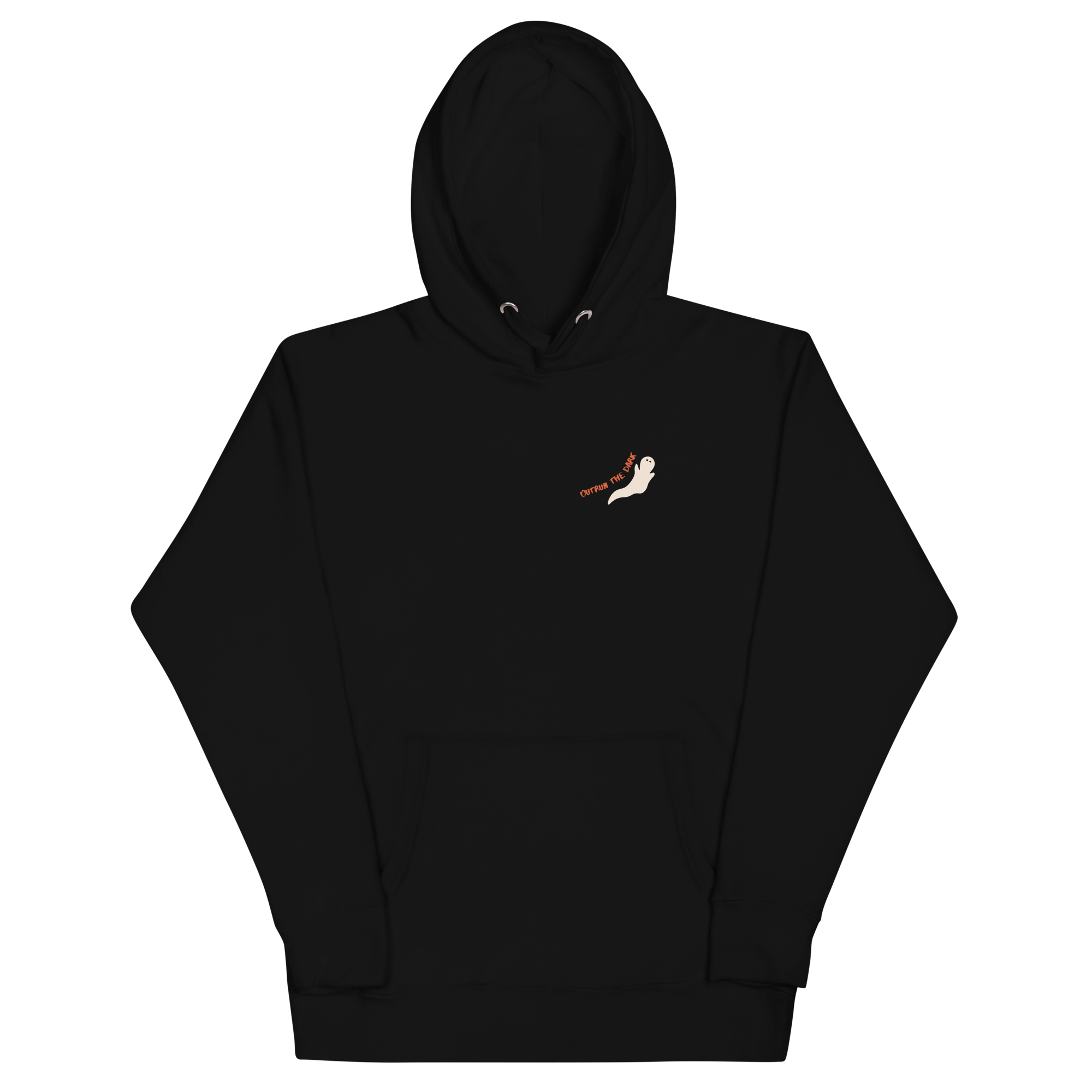 Outrun the Scaries Men’s Fitted Hoodie