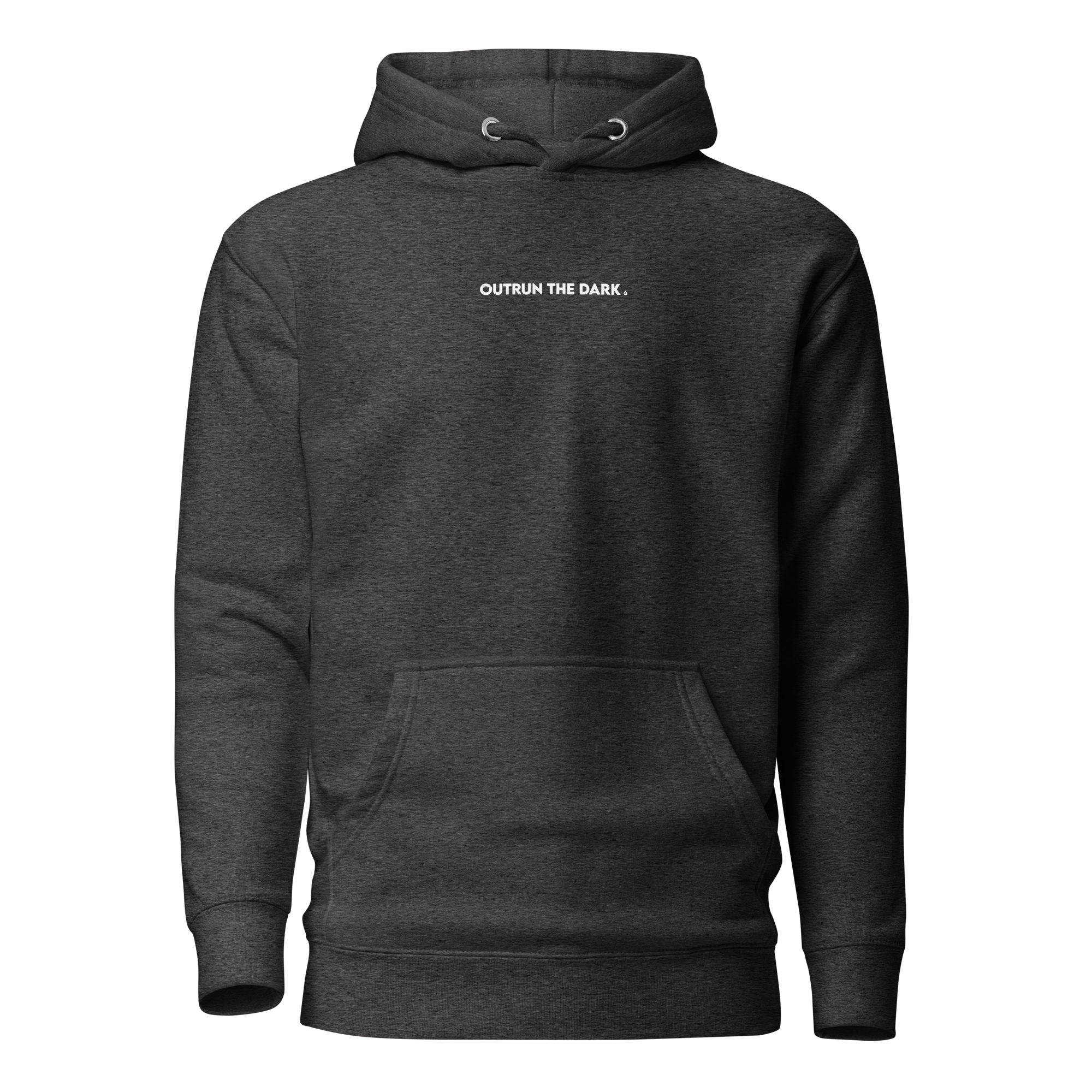 Outrun the dark Women's Fitted Hoodie