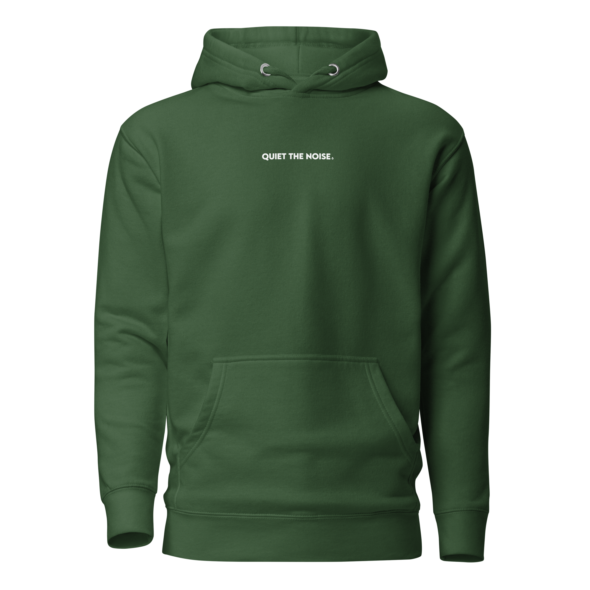 Quiet The Noise Men's Fitted Hoodie