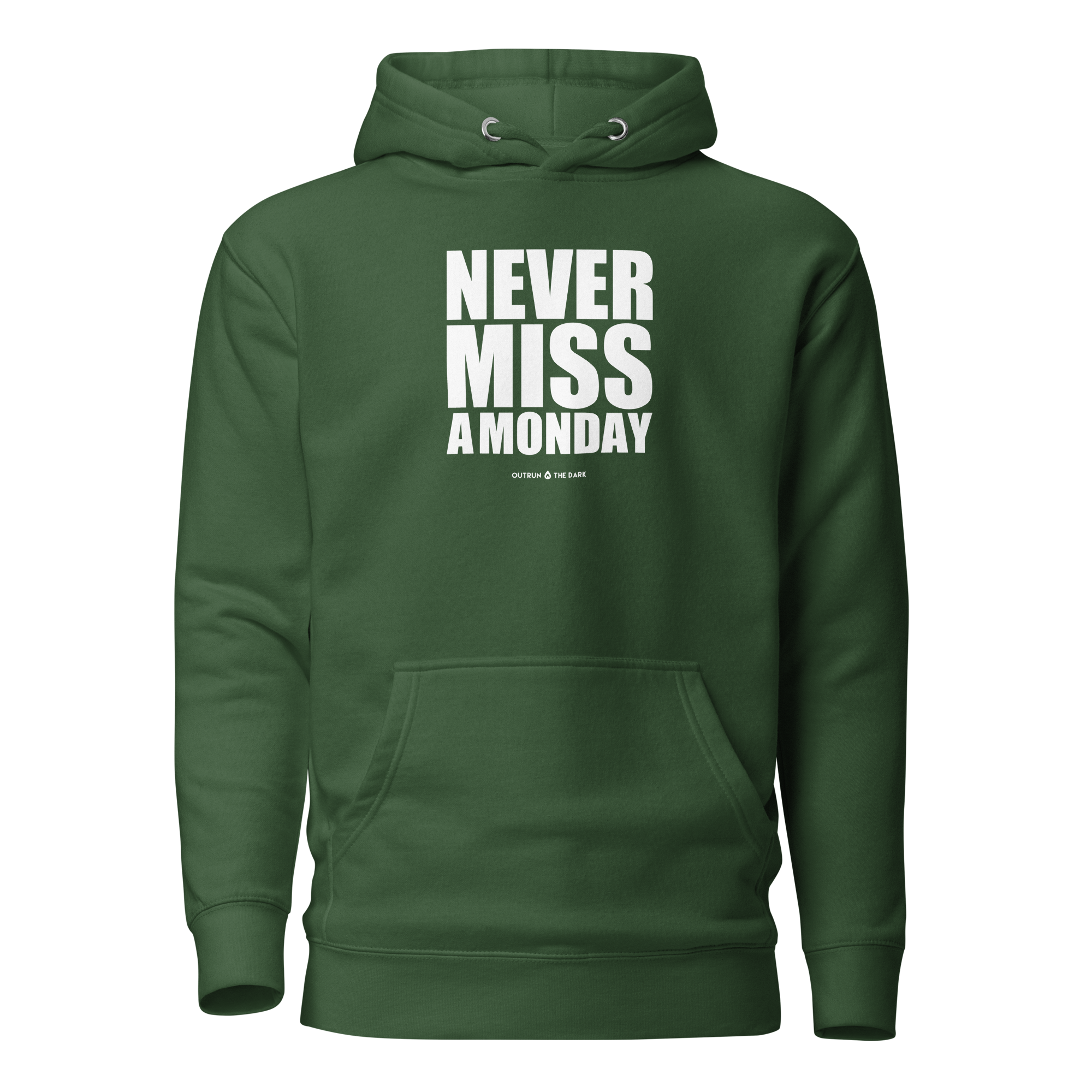 Never Miss A Monday Men's Fitted Hoodie