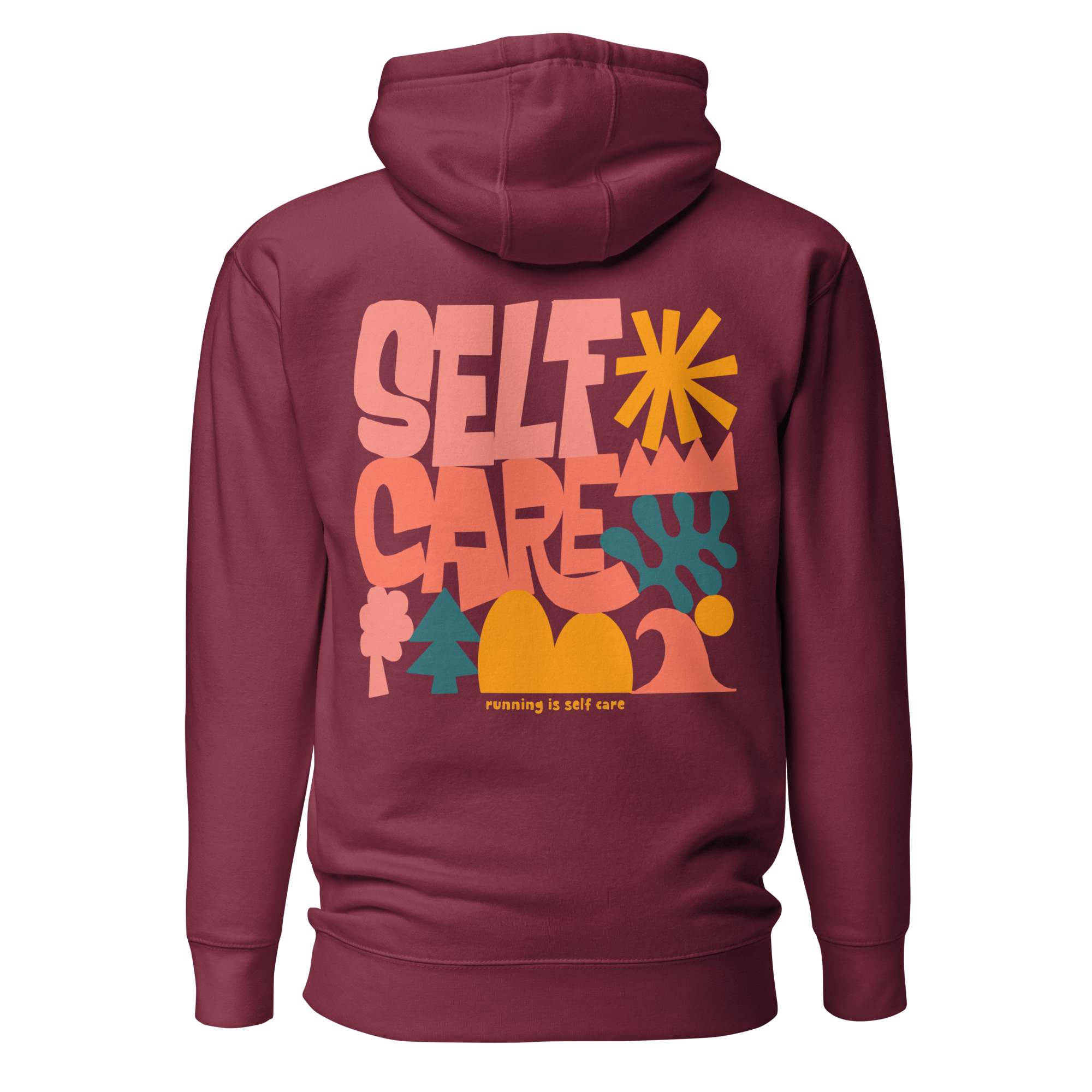 Running is Self Care Women's Fitted Hoodie