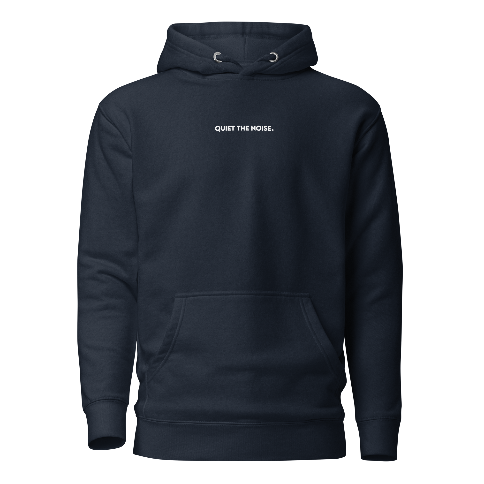 Quiet The Noise Men's Fitted Hoodie