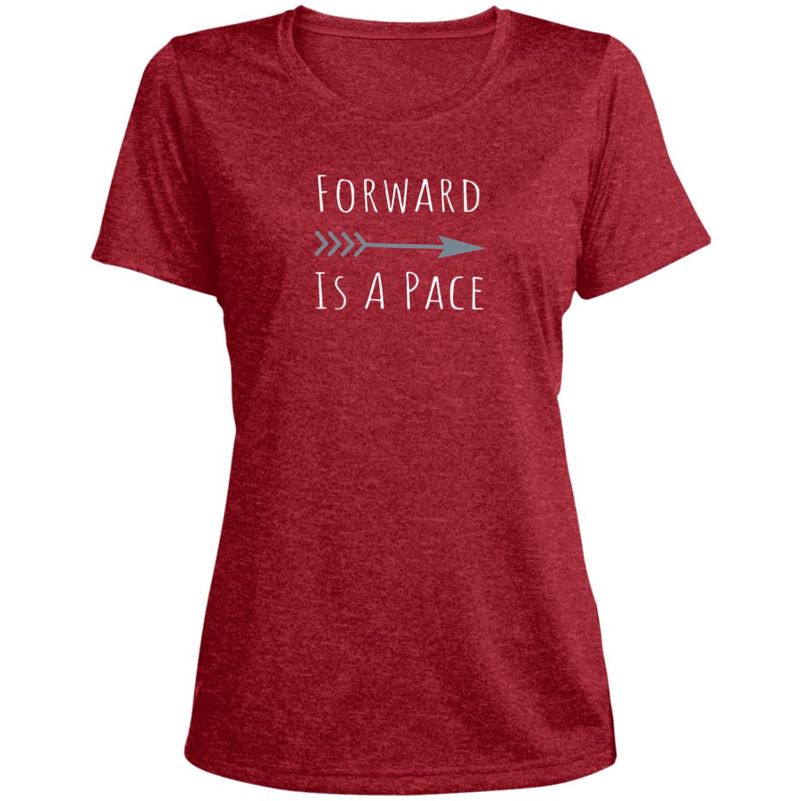 Forward is a pace Women's Performance Tee