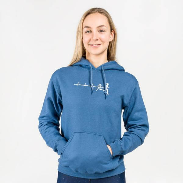 Teal womens online hoodie